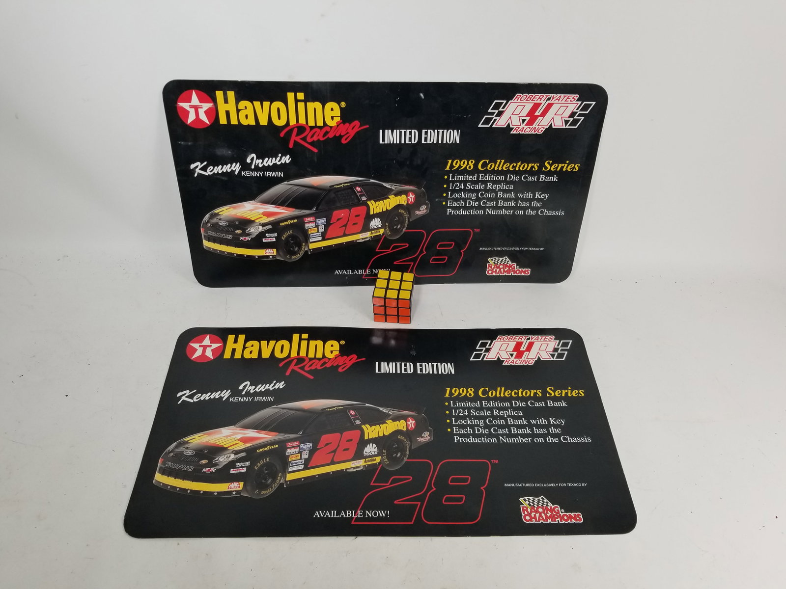 Pair of Kenny Irwin Racing Champions Advertisements - 3