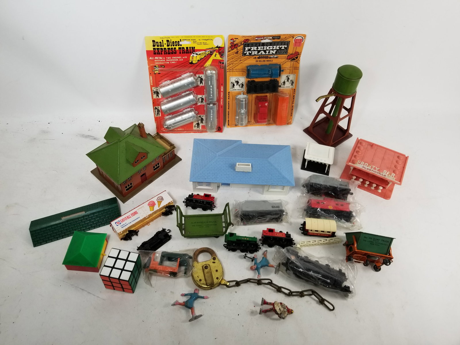 Assortment of Model Trains and Accessories - 2