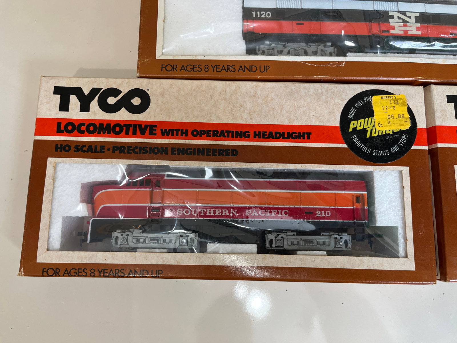 Three Tyco HO Scale Trains in Original Boxes - 3