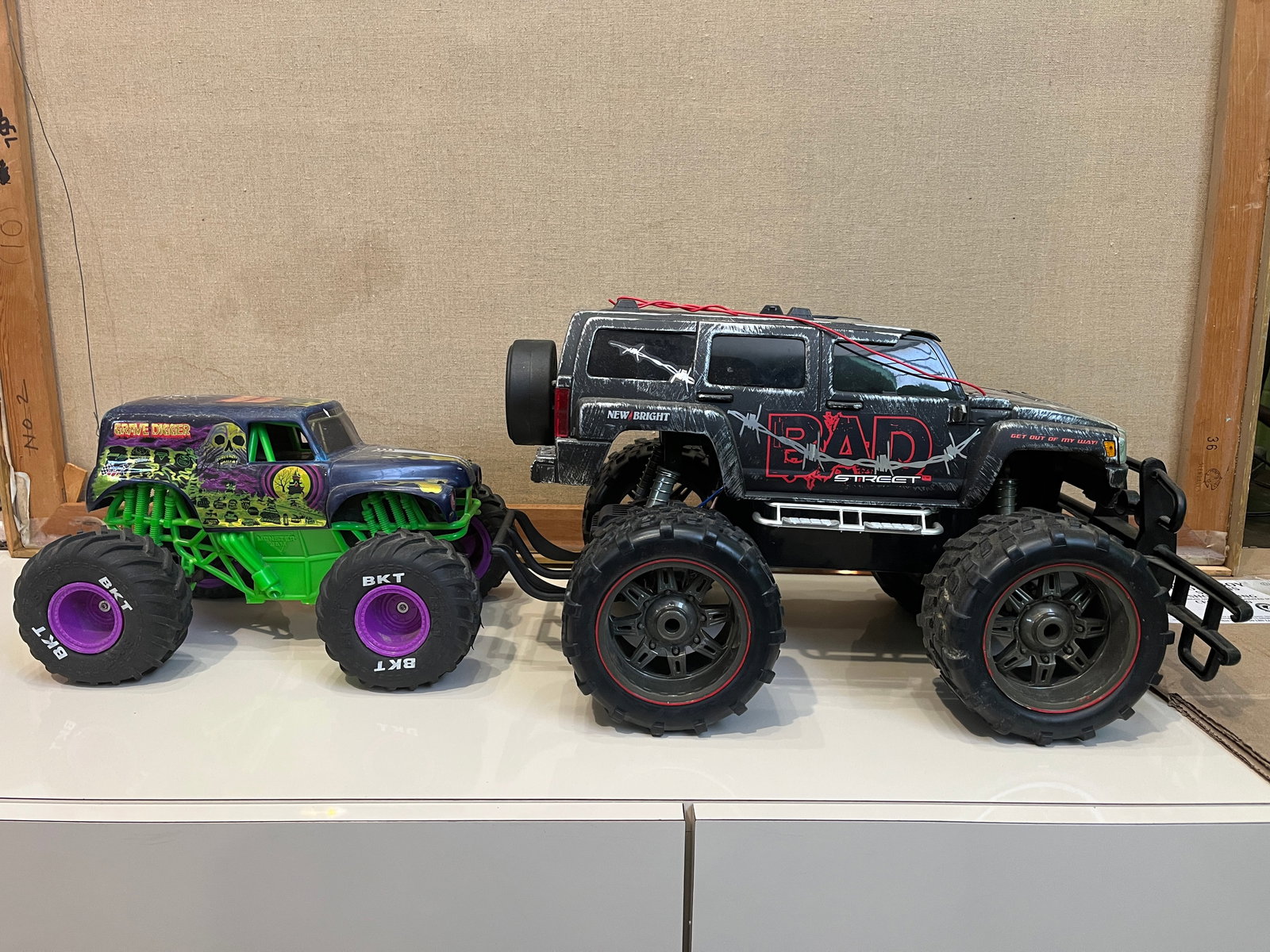 Pair of Toy Monster Trucks: Pair of Toy Monster TrucksLiteratureBrooks Auction – Online Auction Terms & Conditions Contact: (856) 694-2960 | info@brooks.auction READ BEFORE YOU BID: We want you to feel confident when