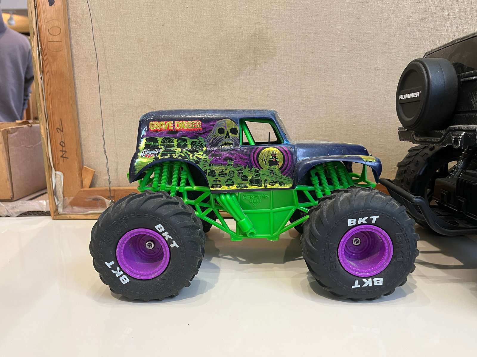 Pair of Toy Monster Trucks - 3
