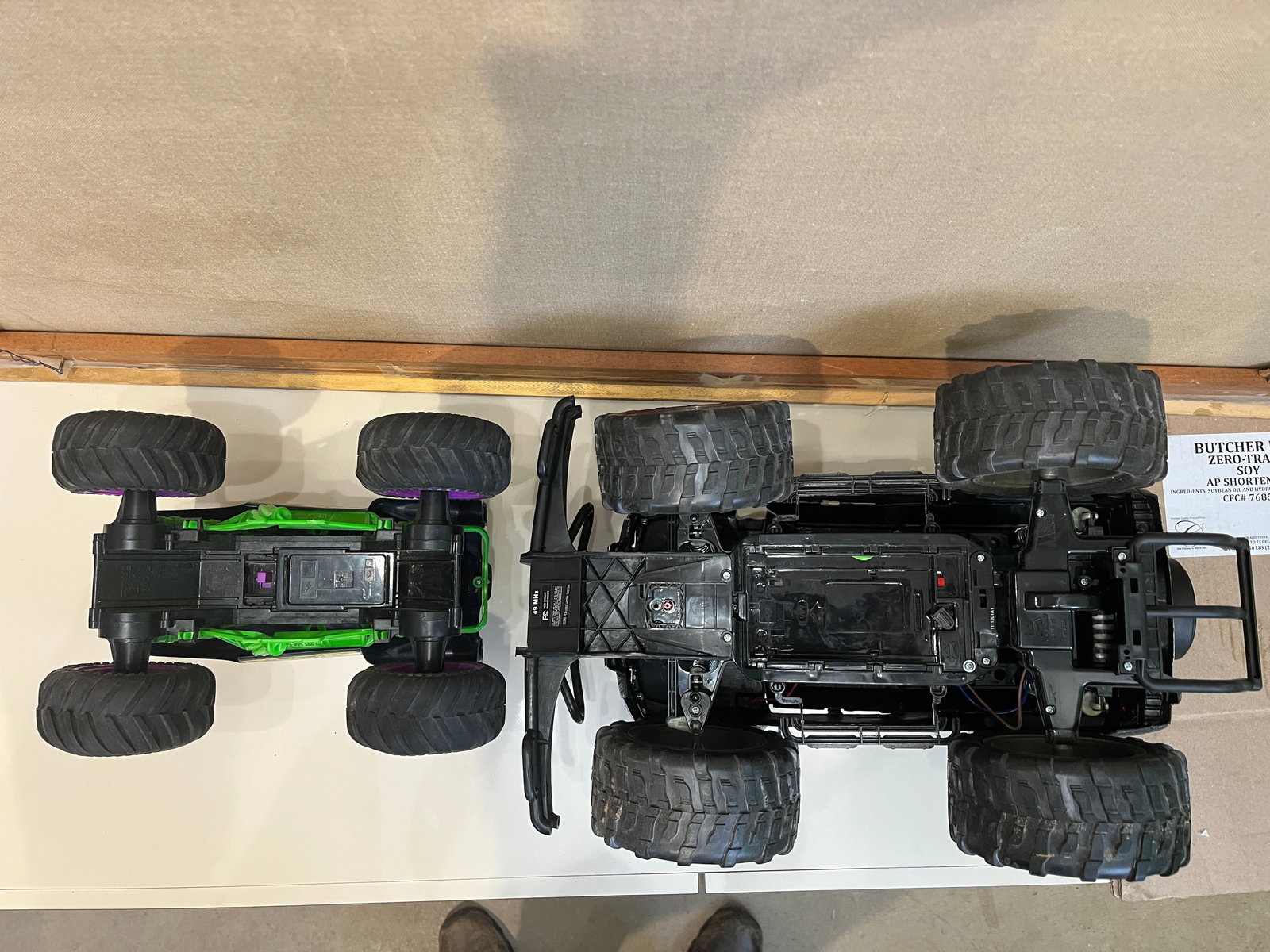 Pair of Toy Monster Trucks - 5