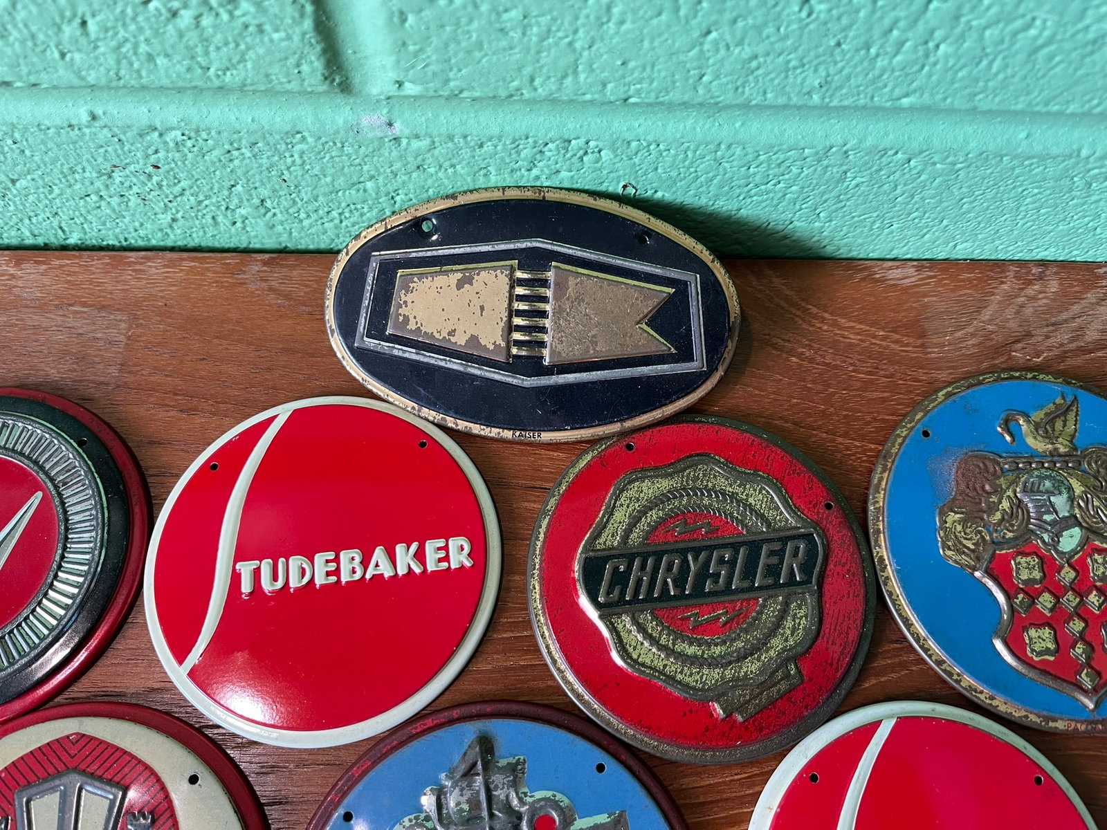 Assortment of Vintage Wheaties Car Emblems - 4