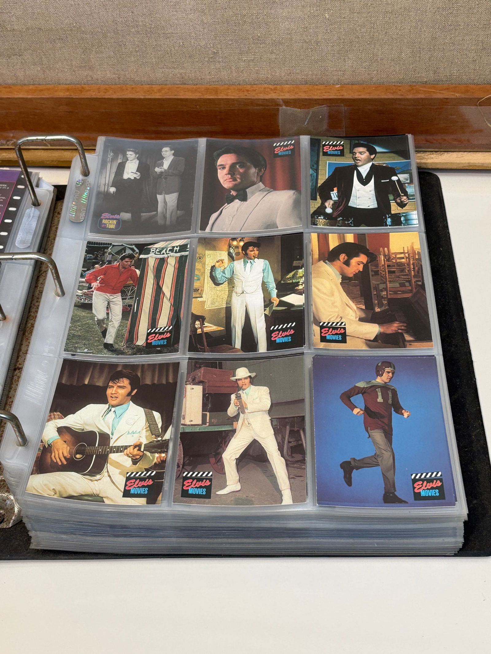 Binder of Elvis Trading Cards and Stamps - 3