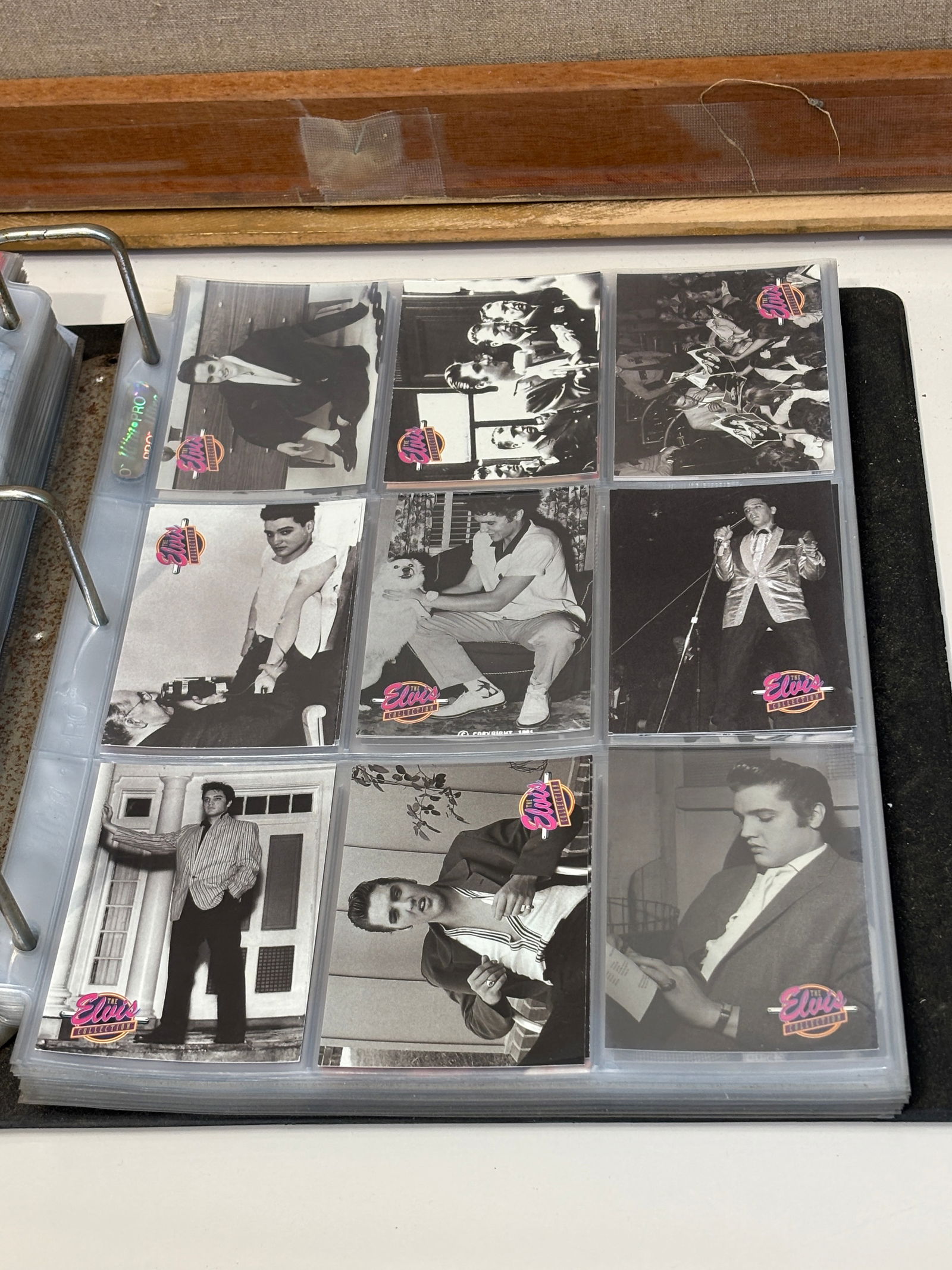 Binder of Elvis Trading Cards and Stamps - 4