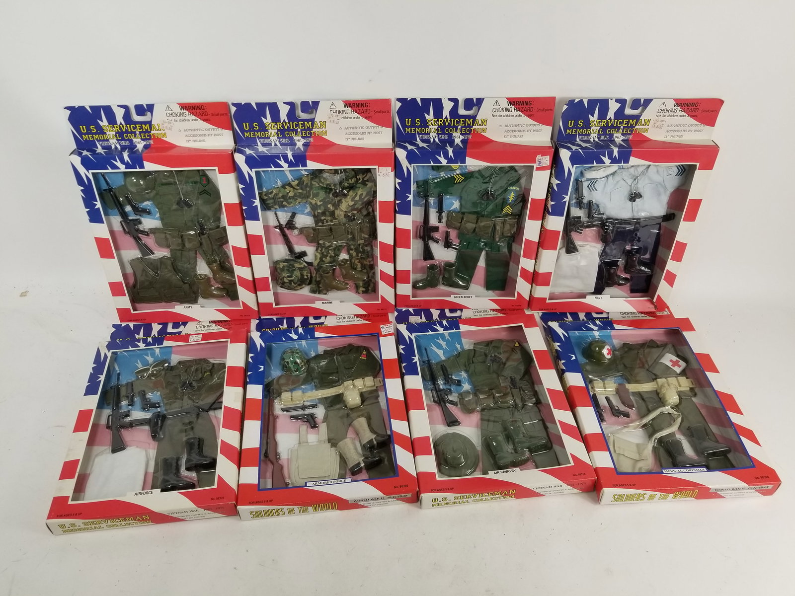 Soldiers of the World and U.S. Serviceman Figure Accessories in Original Boxes: Soldiers of the World and U.S. Serviceman Figure Accessories in Original BoxesLiteratureBrooks Auction – Online Auction Terms & Conditions Contact: (856) 694-2960 | info@brooks.auction READ