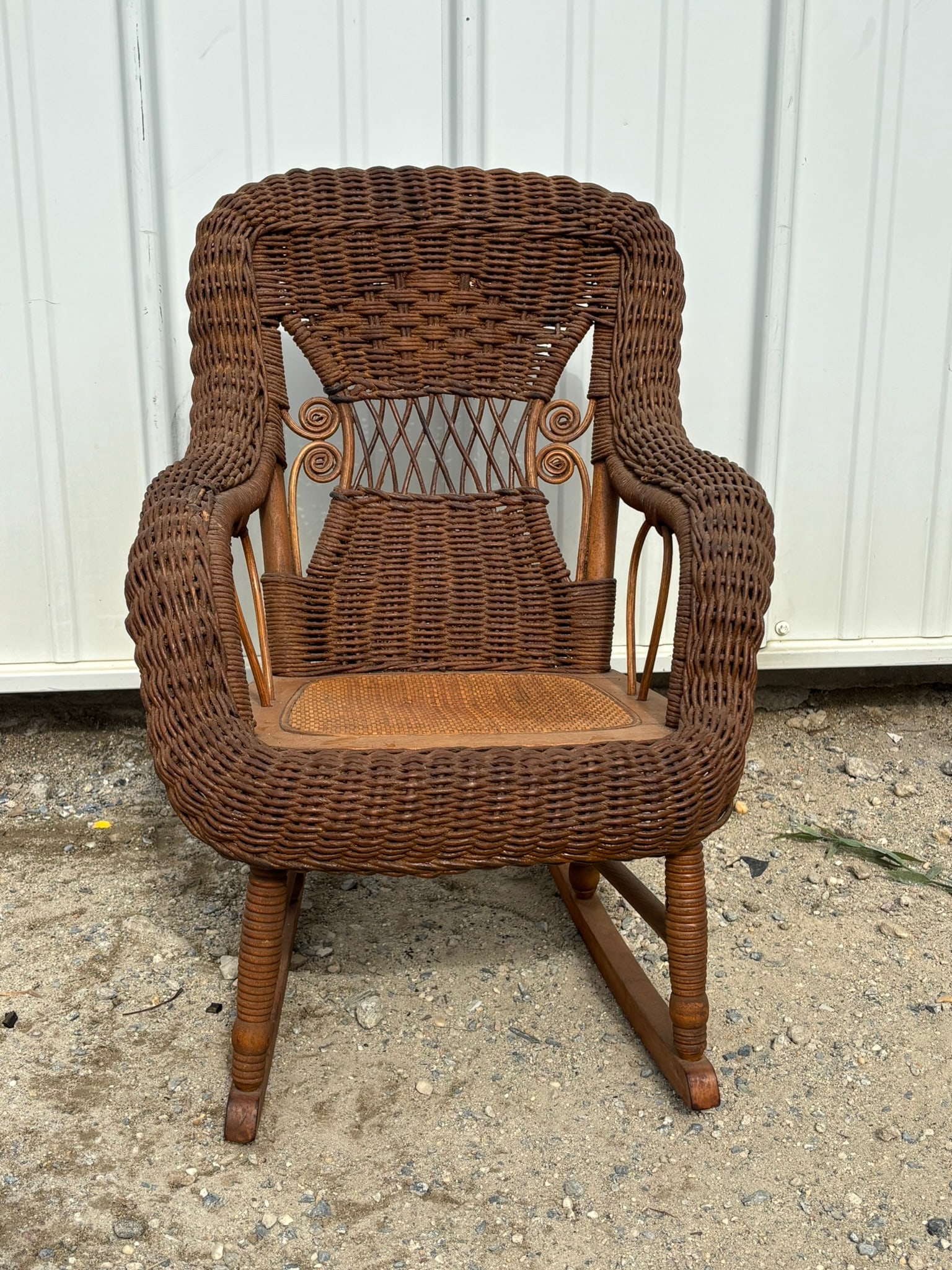 Antique Children's Wicker Rocking Chair: Antique Children's Wicker Rocking Chair Literature Brooks Auction – Online Auction Terms & Conditions Contact: (856) 694-2960 | info@brooks.auction READ BEFORE YOU BID: We want you to feel confi