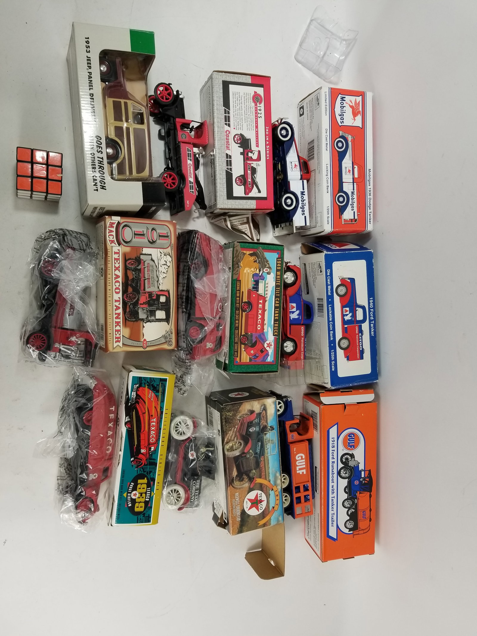 Assortment of Die Cast Car Banks in Original Boxes - 2