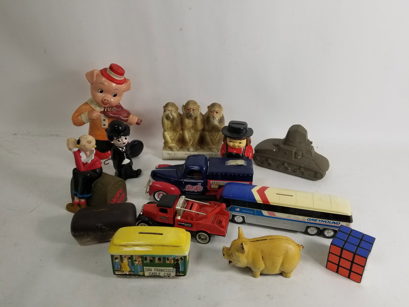 Assortment of Coin Banks (1 of 2)