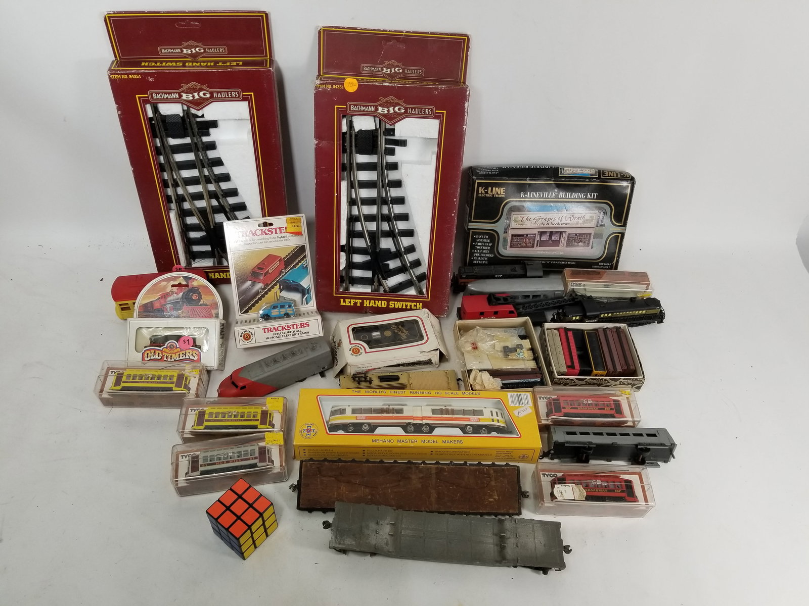 Assortment of Model Trains and Accessories - 3