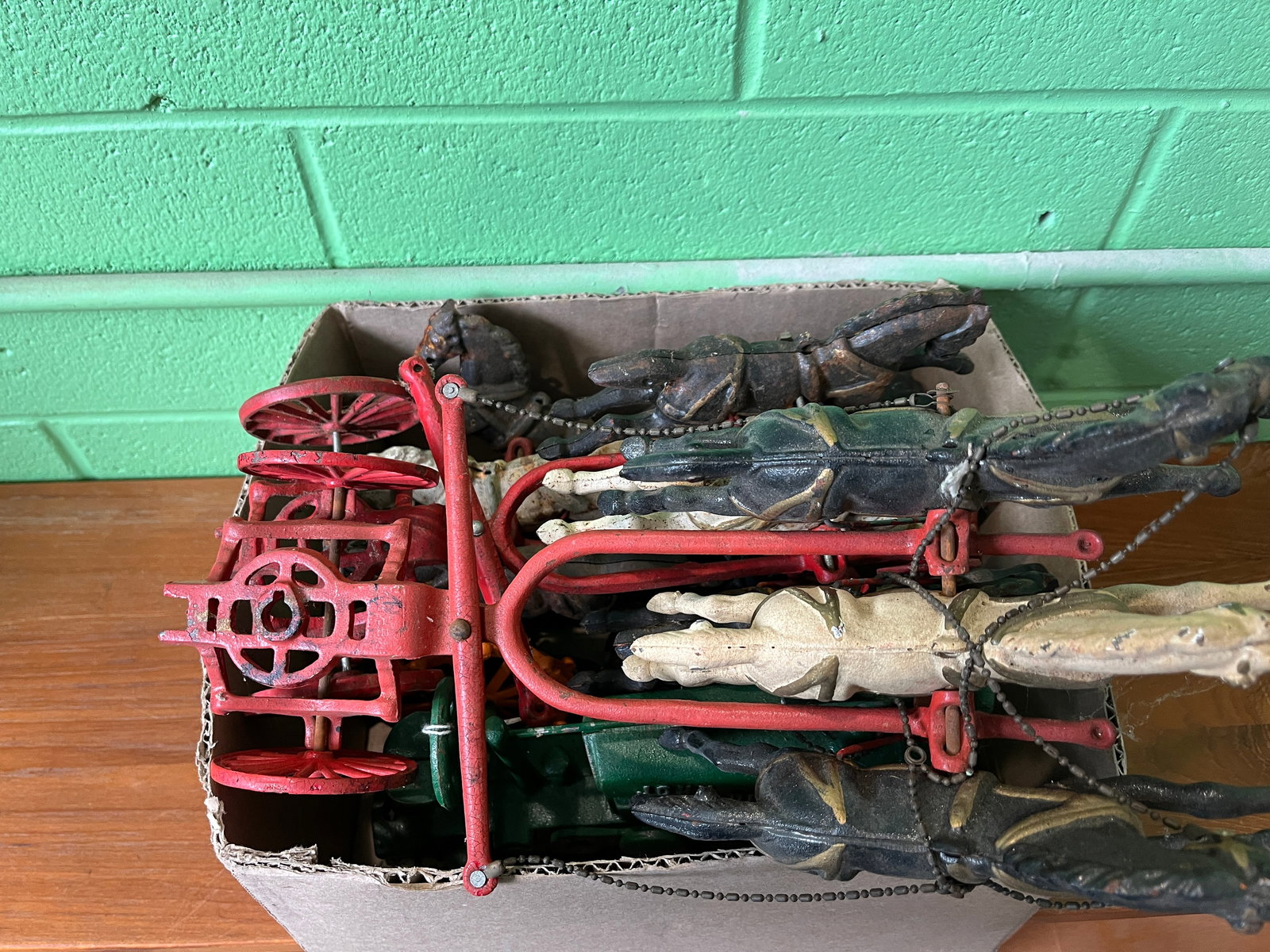 Vintage and Reproduction Cast Iron Vehicle Assortment: Vintage and Reproduction Cast Iron Vehicle Assortment Literature Brooks Auction – Online Auction Terms & Conditions Contact: (856) 694-2960 | info@brooks.auction READ BEFORE YOU BID: We want you