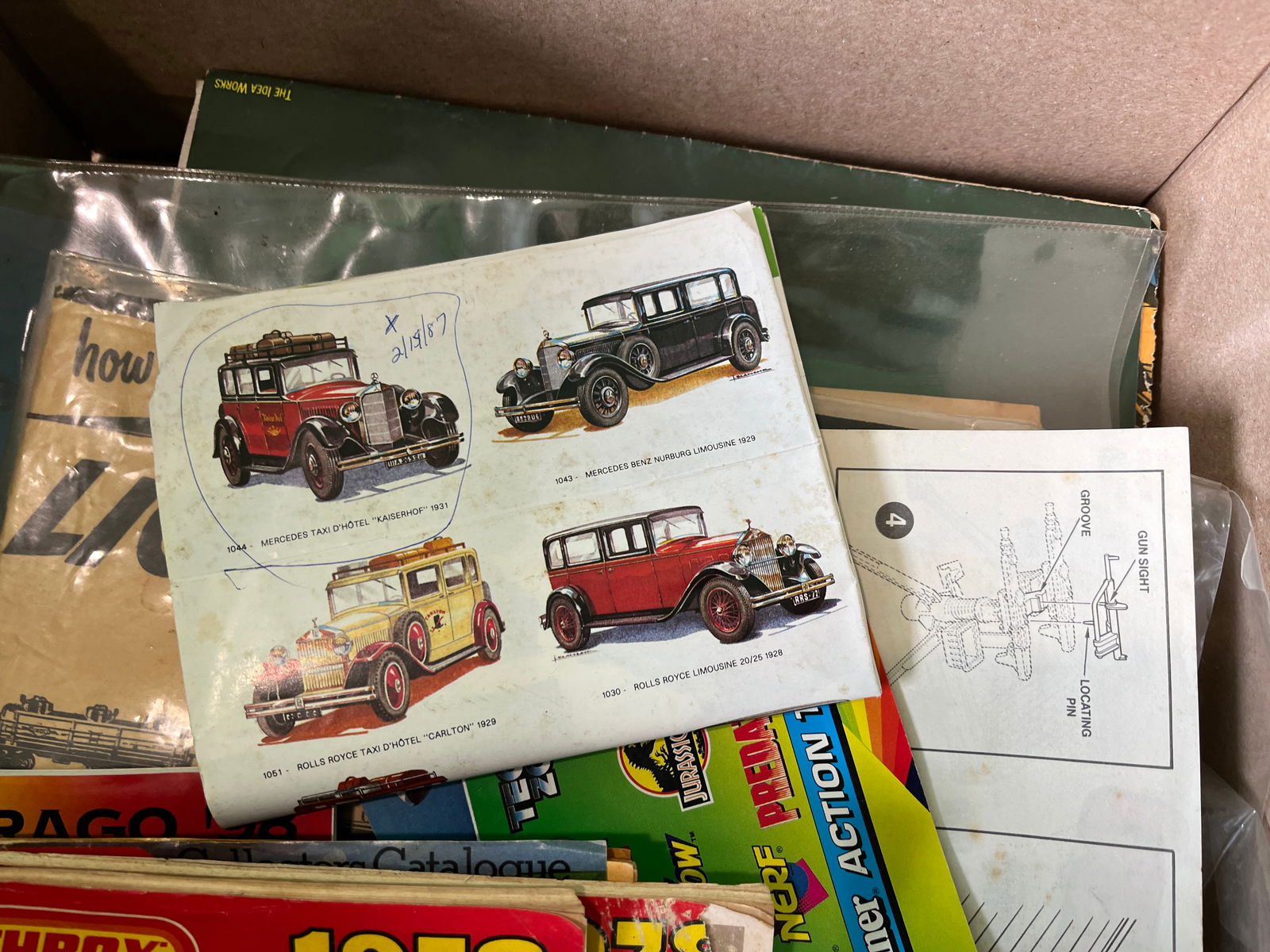 Assortment of Vintage Toy Ephemera - 2