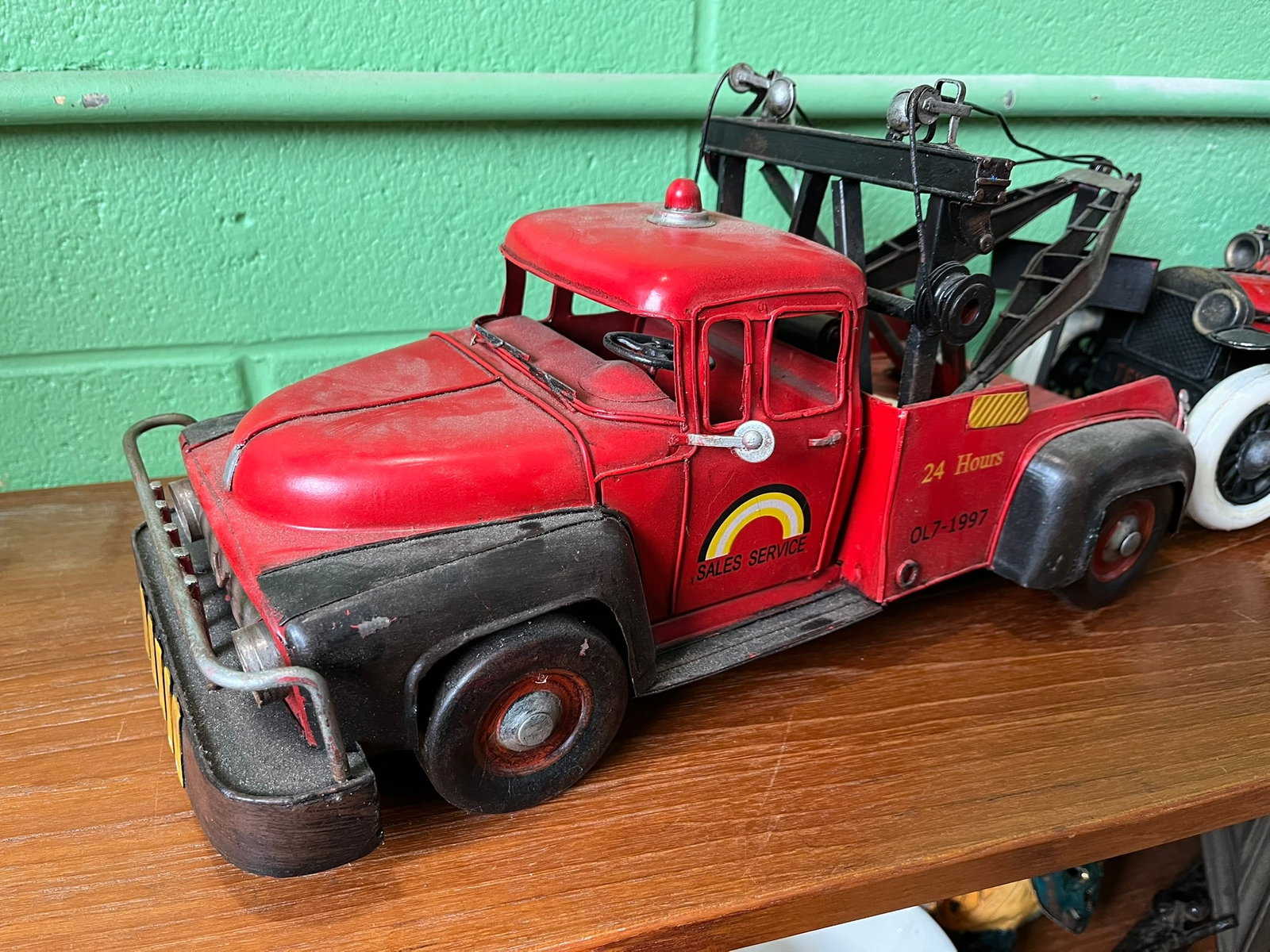 Pair of Display Wrecker Tow Trucks - 4