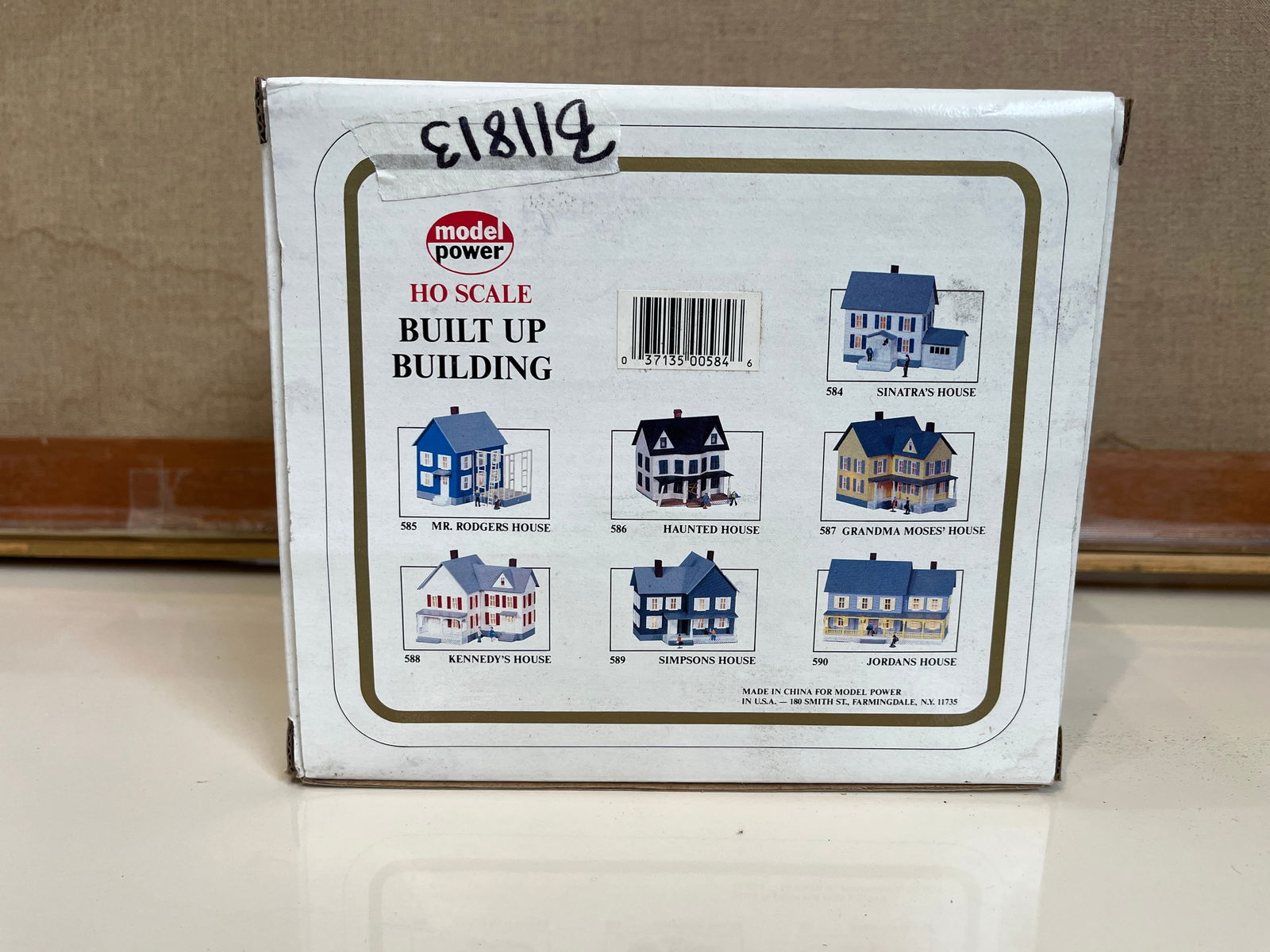 Model Power HO Scale No 584 Sinatra's House in Original Box - 2