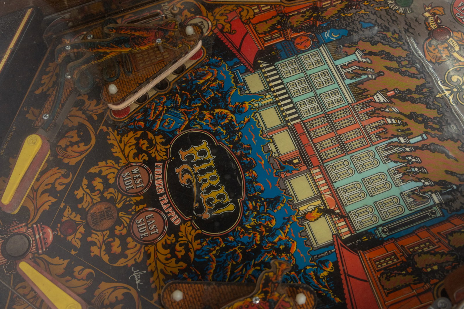 1987 Williams "Fire!" Pinball Machine *Champagne Edition* - 17