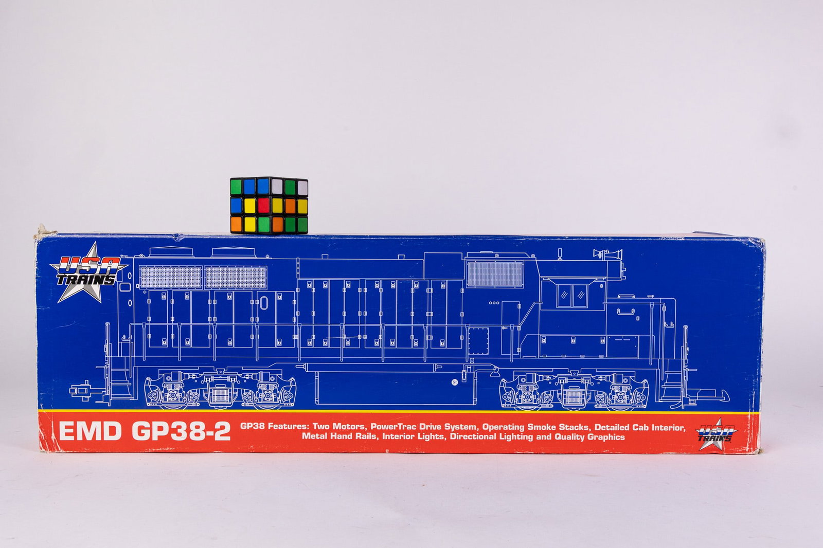 USA Trains Santa Fe EMD GP38-2 Locomotive Train Engine IOB - 2