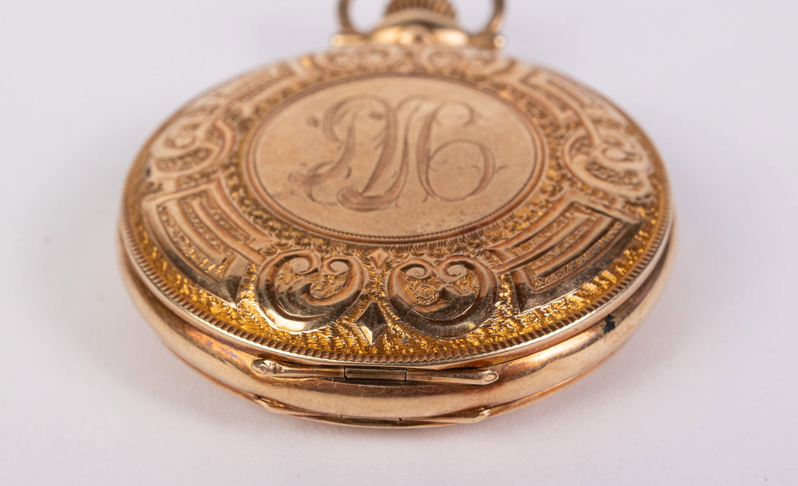 Antique Elgin 14K Gold Pocket Watch - 8