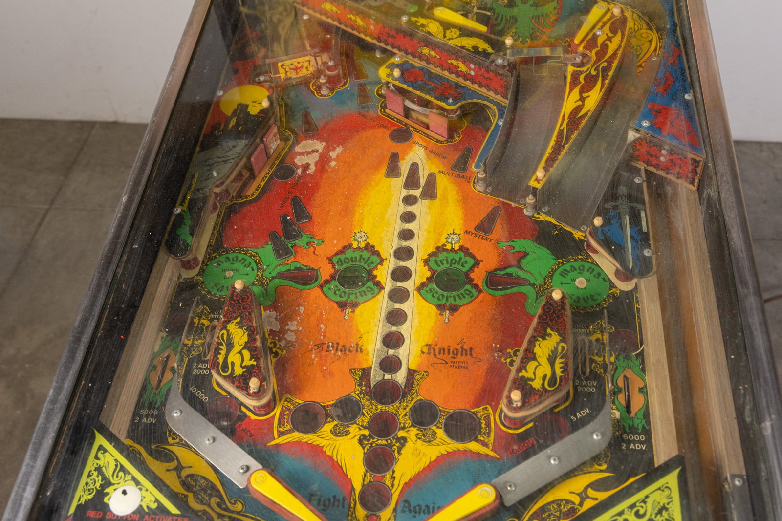1980 Williams "Black Knight" Pinball Machine - 6