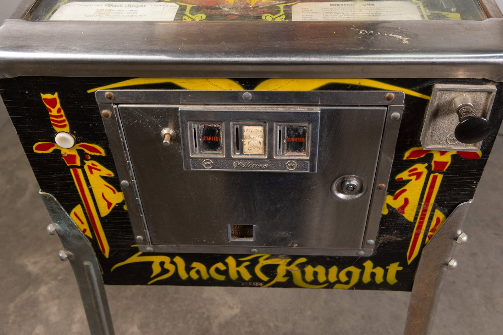 1980 Williams "Black Knight" Pinball Machine - 8