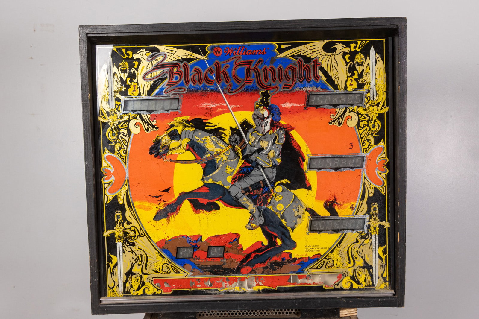 1980 Williams "Black Knight" Pinball Machine - 9