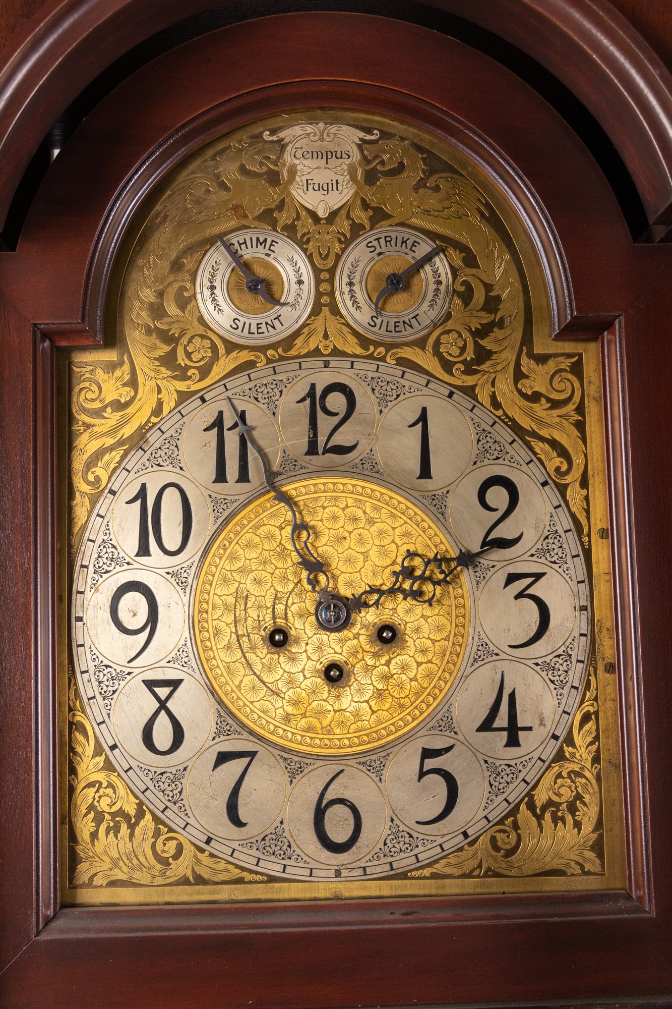 Junghans Large Antique Grandfather Clock - 4