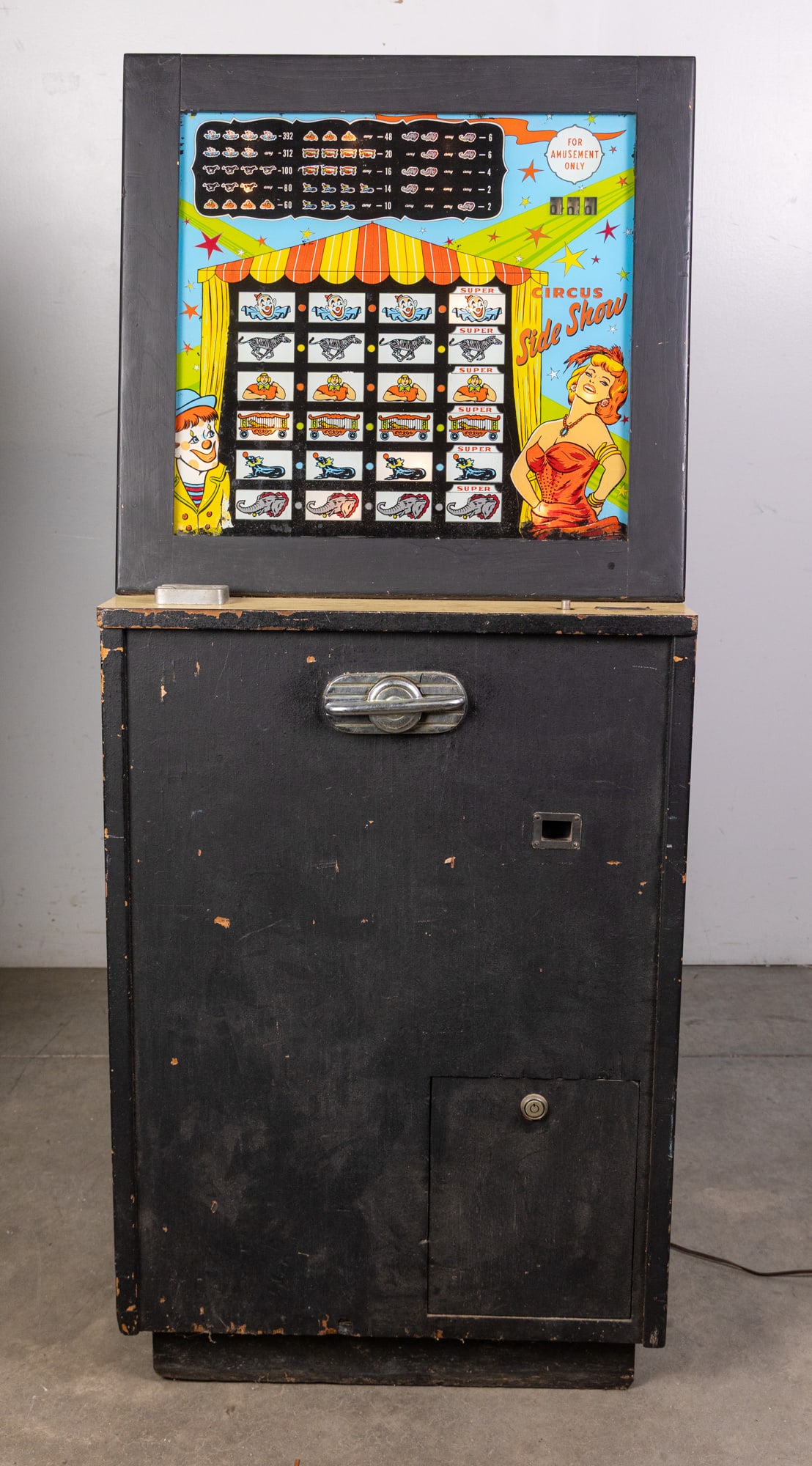 1950's Circus Sideshow Bingo Machine Arcade Game (1 of 13)