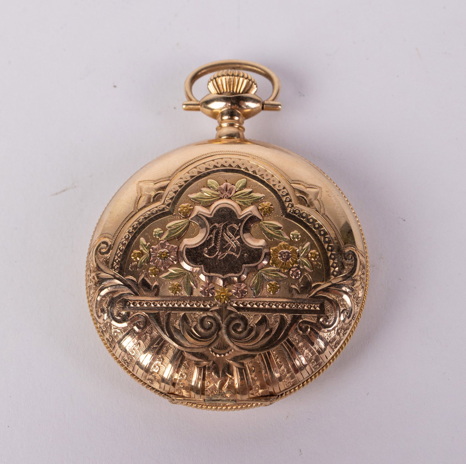 Vintage 14KY Gold Rockford Pocket Watch - 2