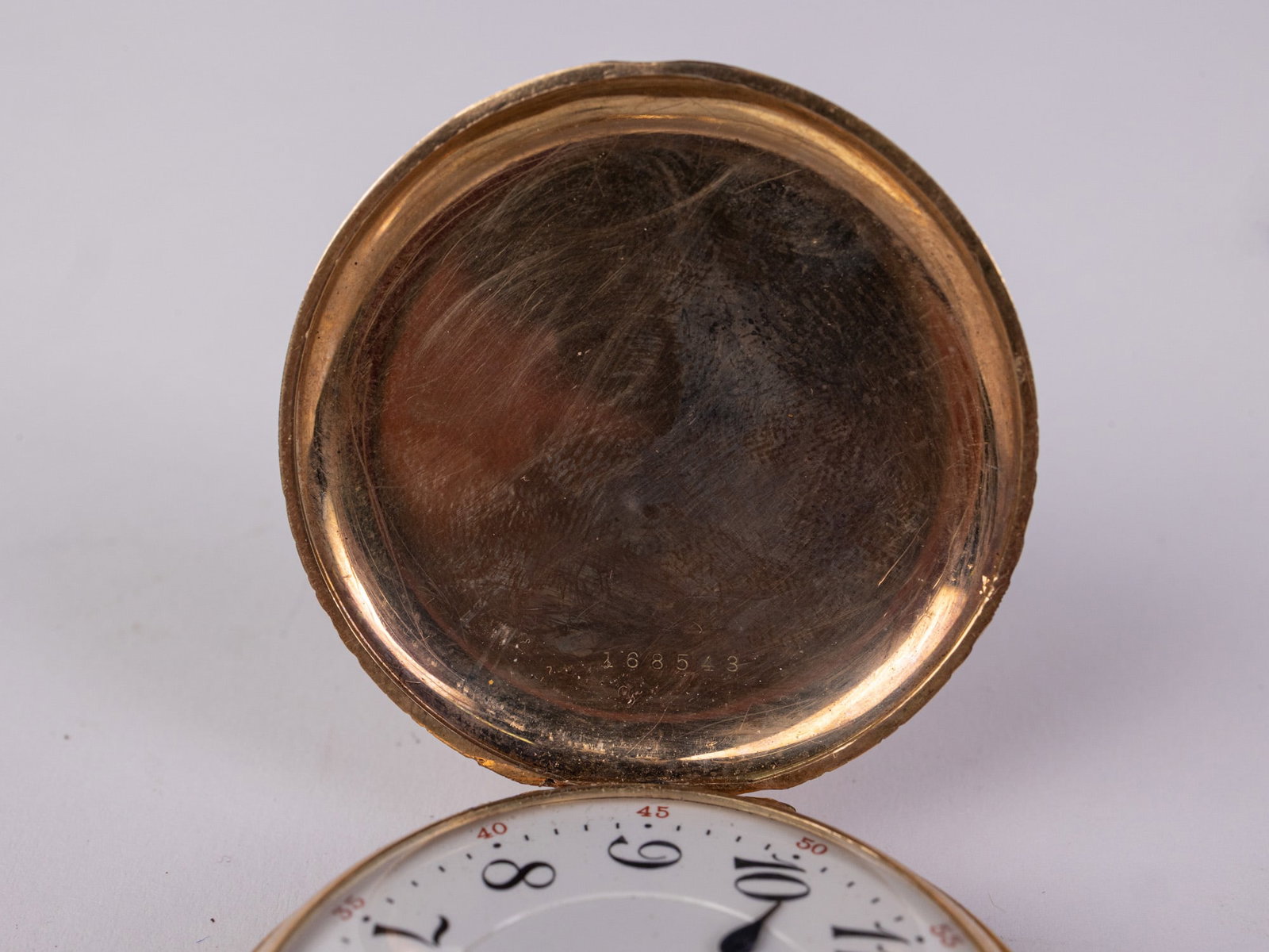 Vintage 14KY Gold Rockford Pocket Watch - 7