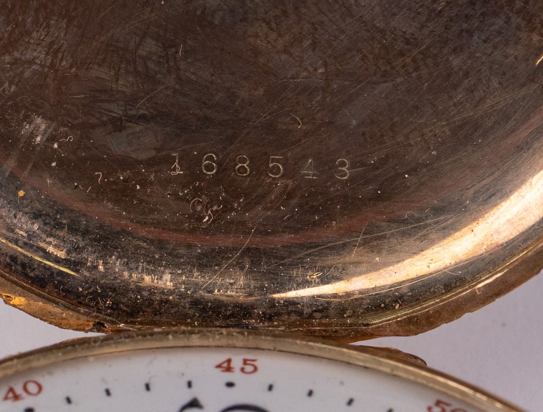 Vintage 14KY Gold Rockford Pocket Watch - 8