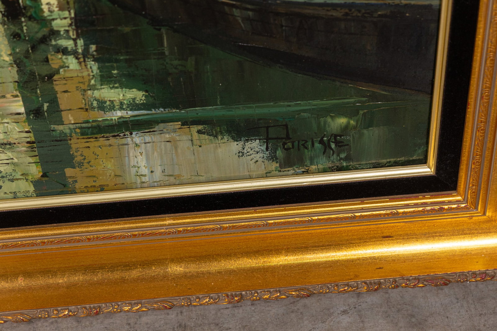 Julien Porisse (French, b. 1927) Oil on canvas, Signed - 4