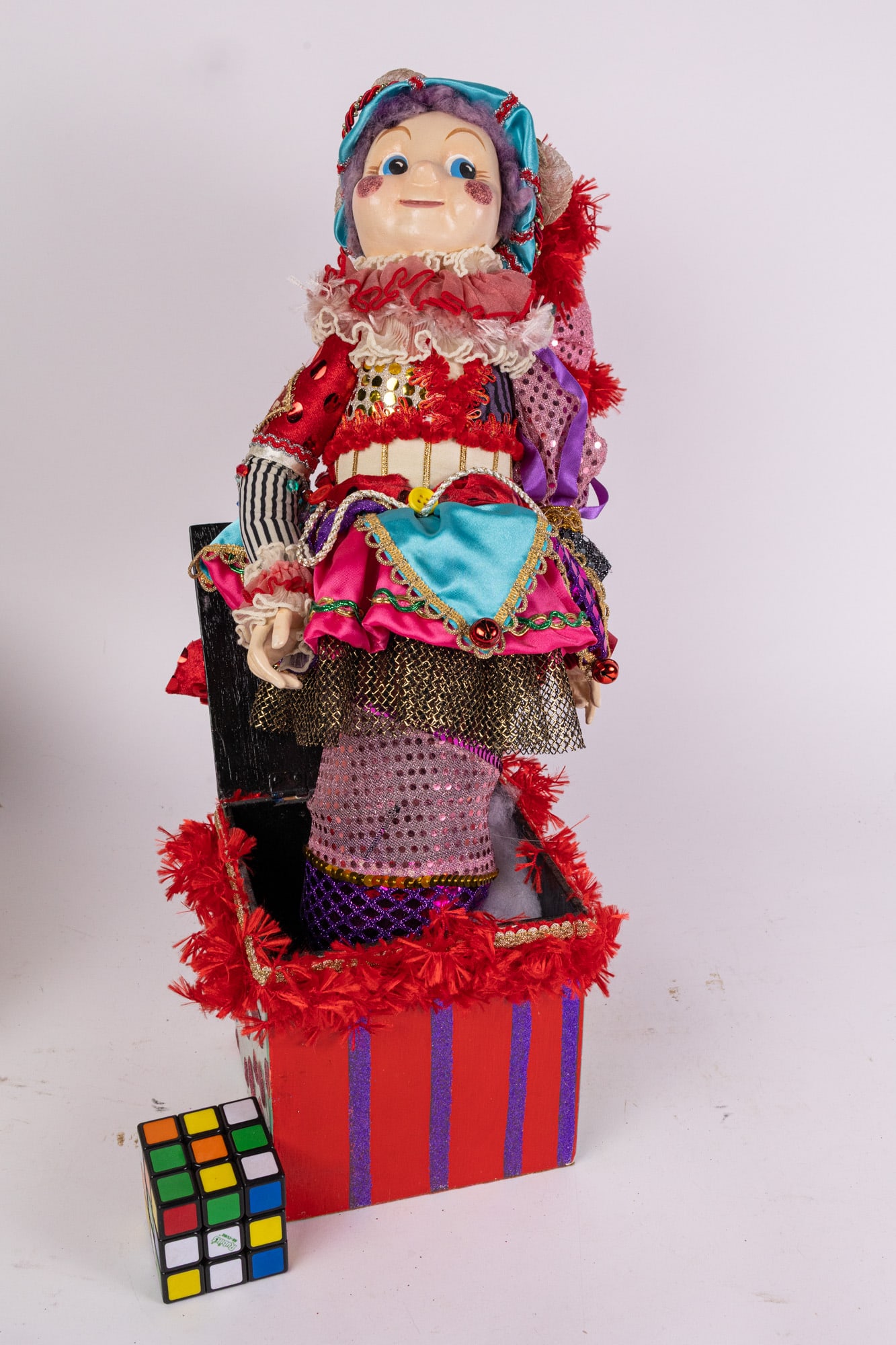 Wayne Kleski Katherine's Collection Jack in the Box Doll - 3