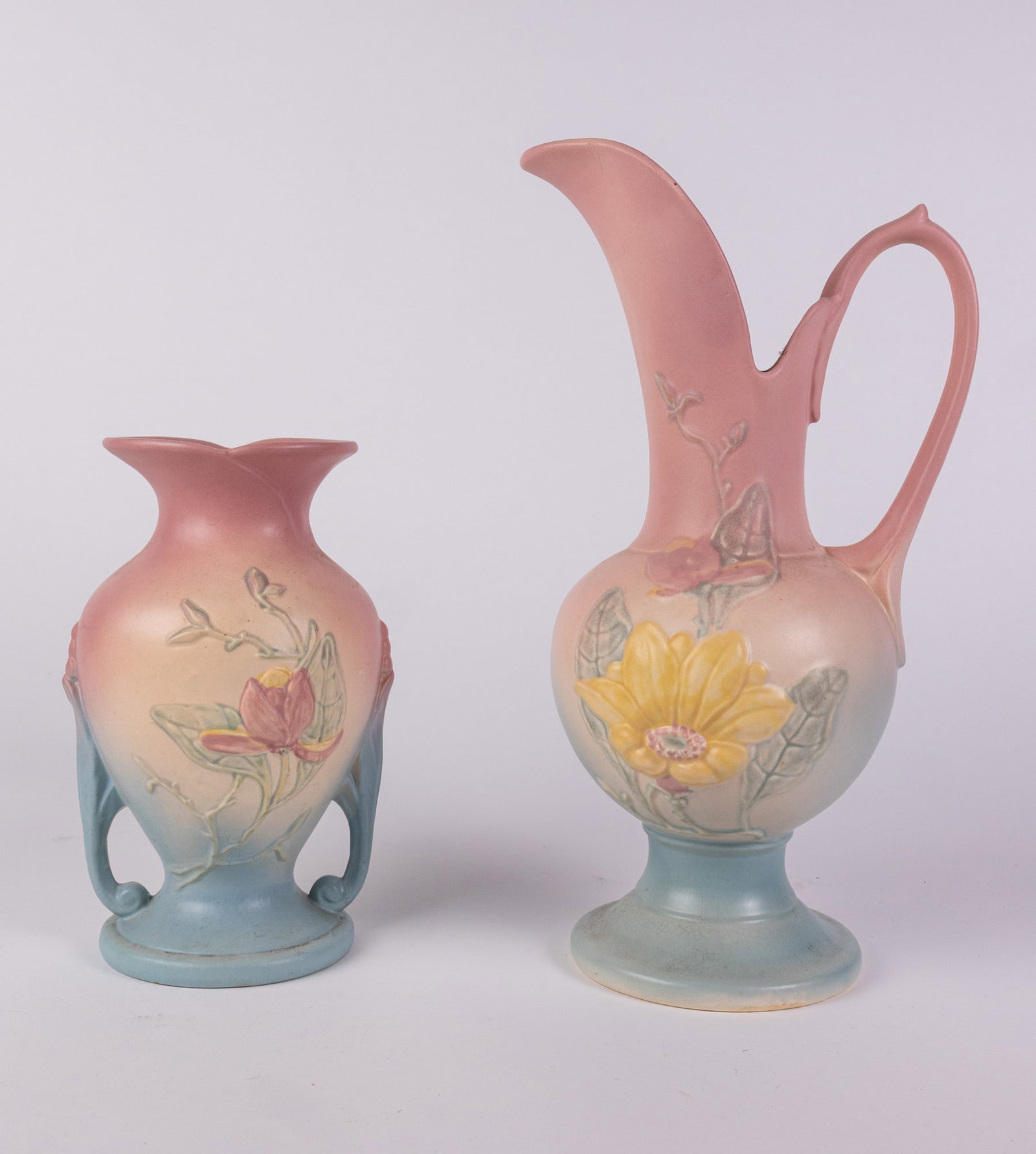 Vintage Hull 18 Magnolia Vase & Ewer (1 of 6)