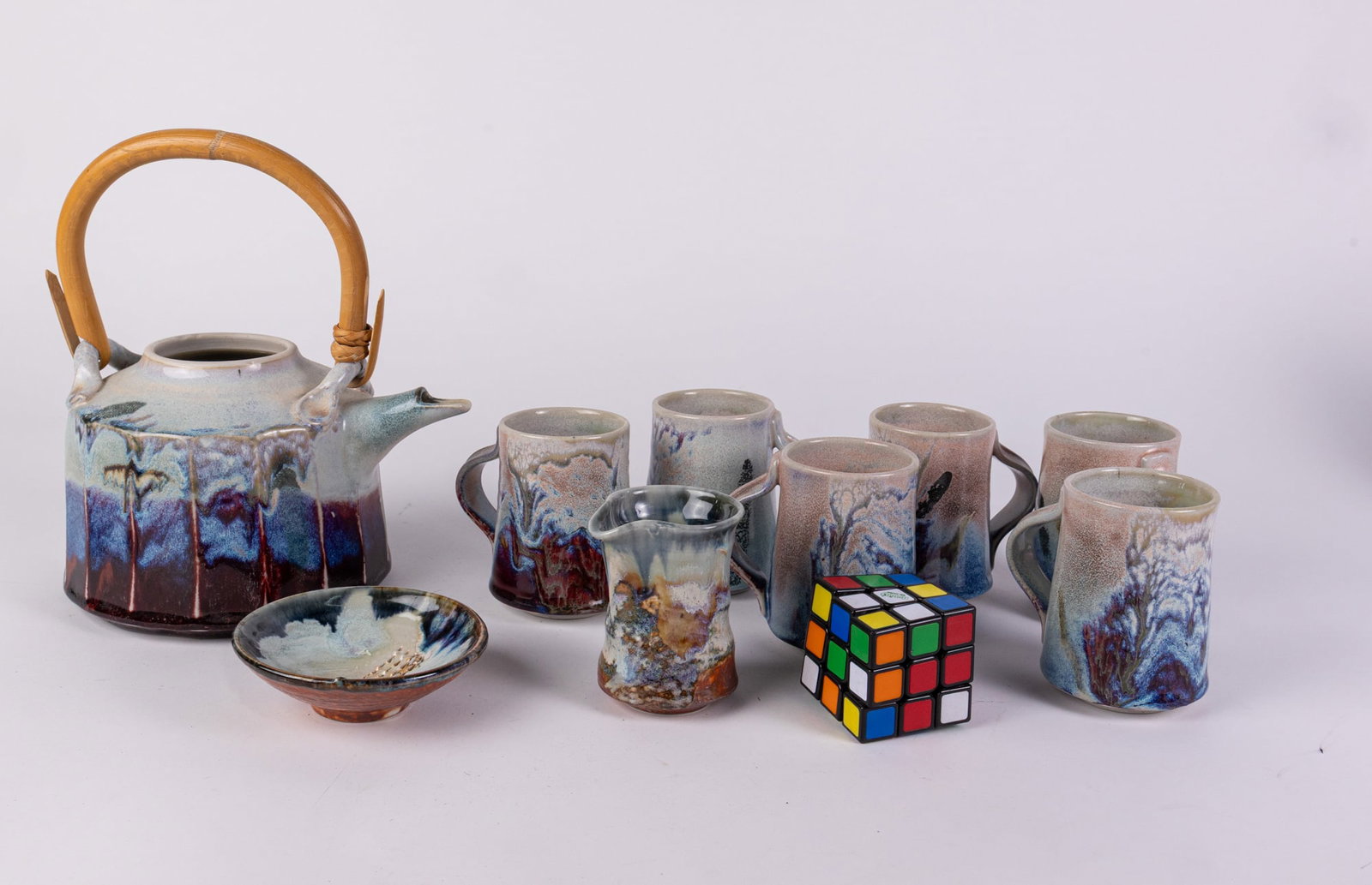 Steven Hill Studio Pottery Tea Set - 2