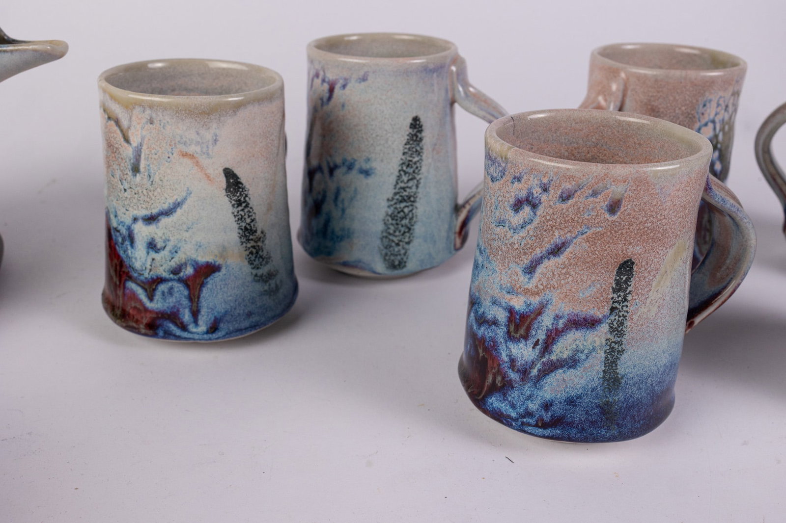 Steven Hill Studio Pottery Tea Set - 8