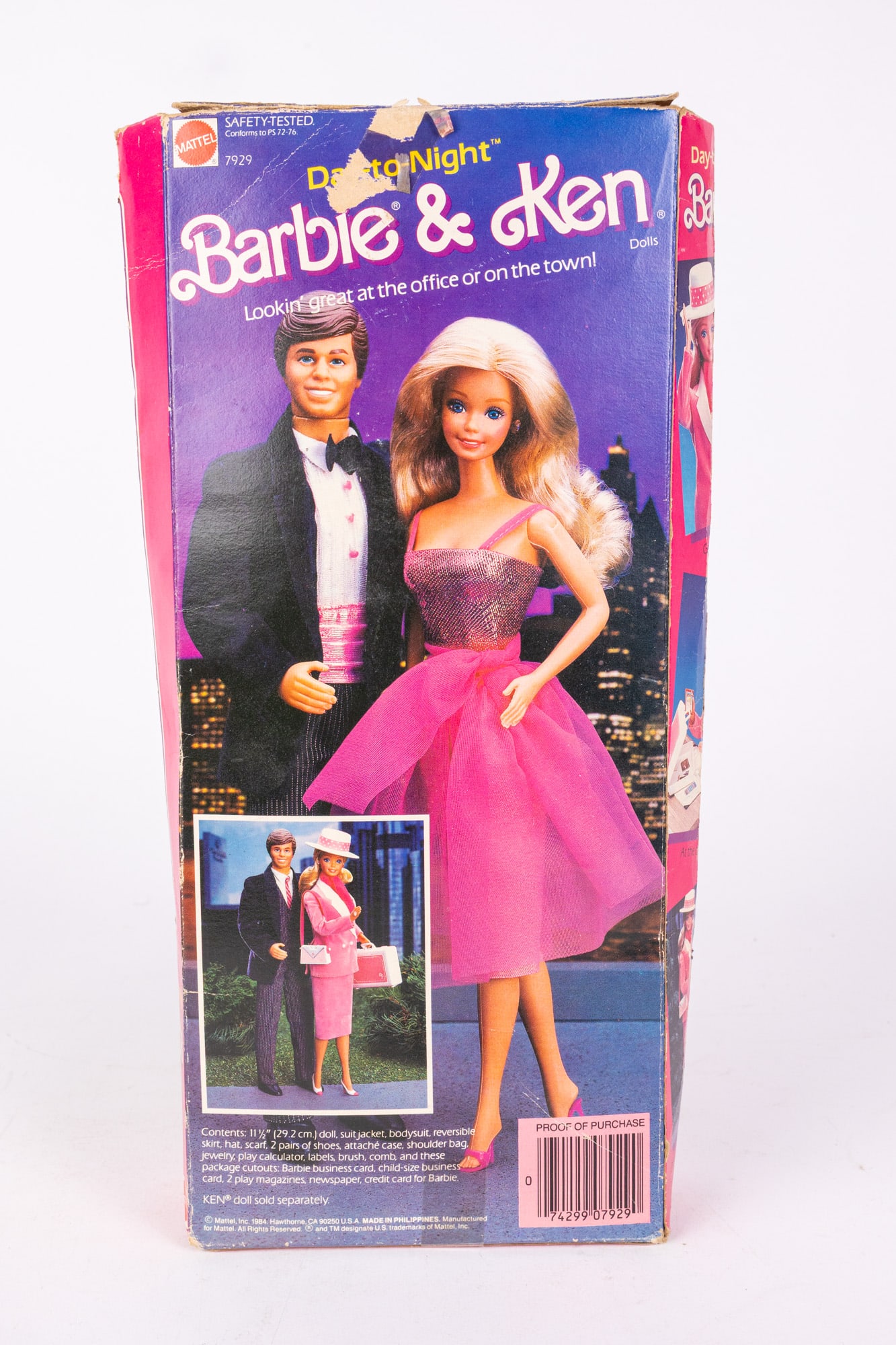 Vintage 1984 Mattel Day-to-Night Barbie #7929 - 7