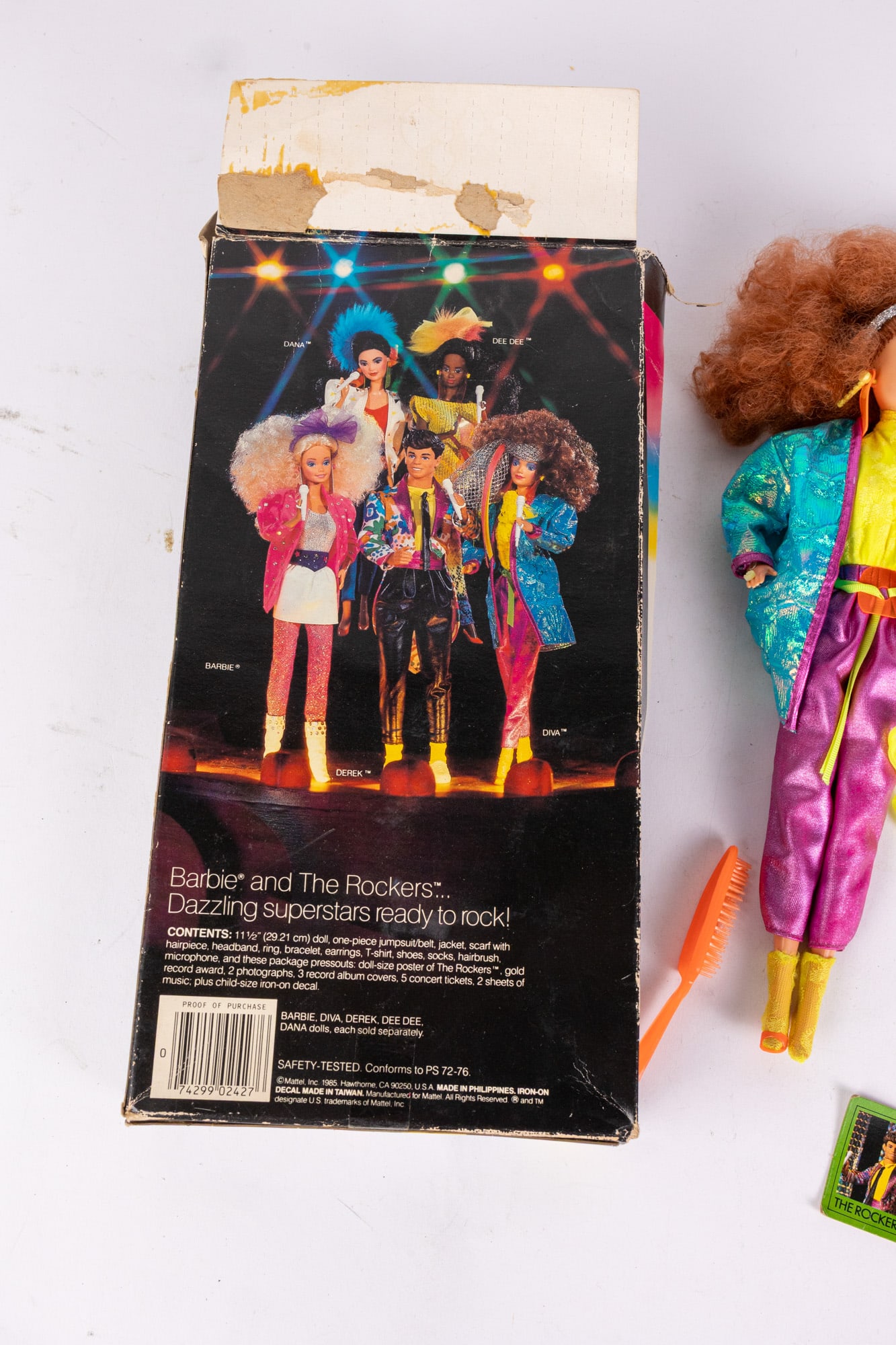 Diva [Barbie and the Rockers] No. 2427 c. 1985 IOB - 7