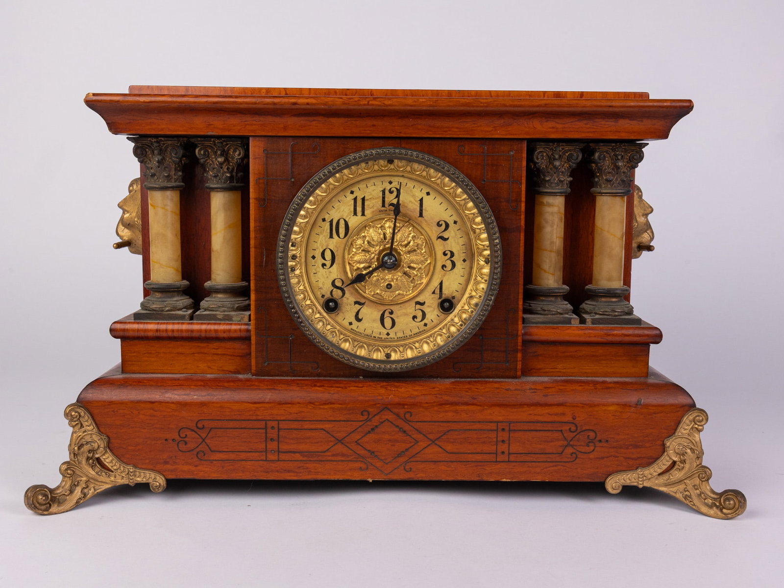 Seth Thomas Adamantine Mantel Clock (1 of 8)