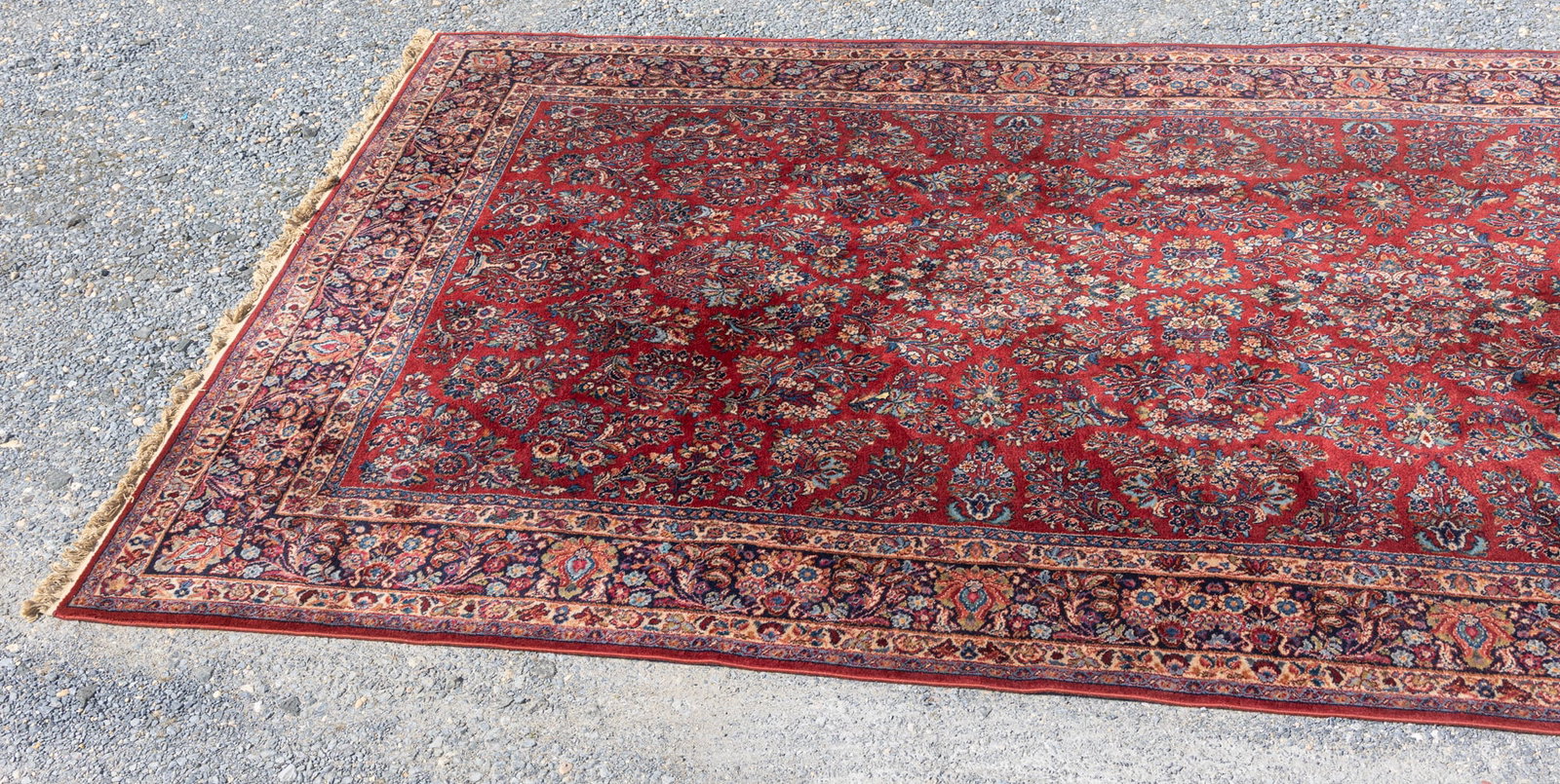 Large Karastan Red Oriental Area Rug - 2