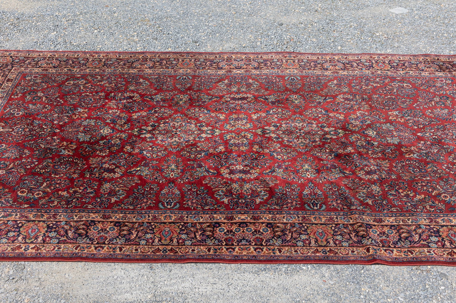 Large Karastan Red Oriental Area Rug - 3