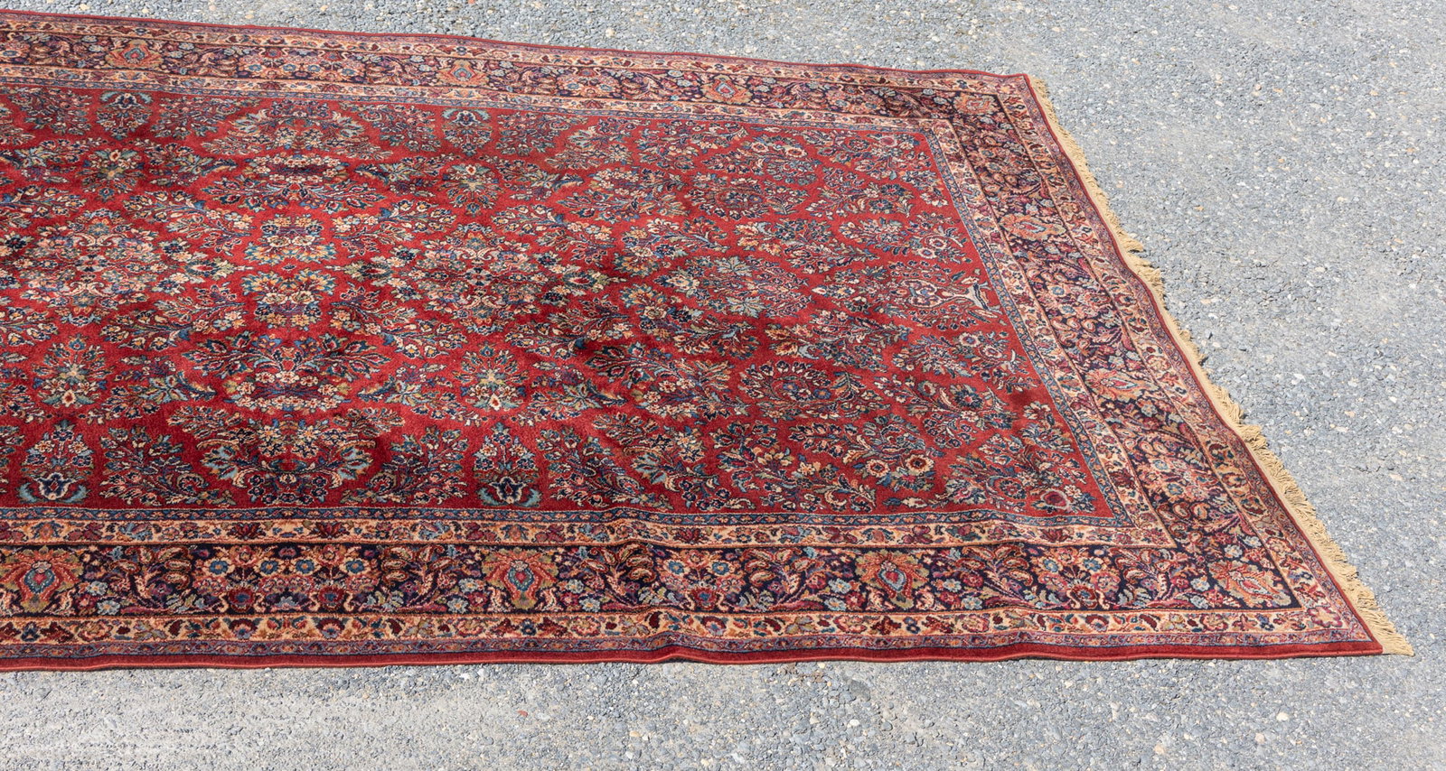 Large Karastan Red Oriental Area Rug - 4