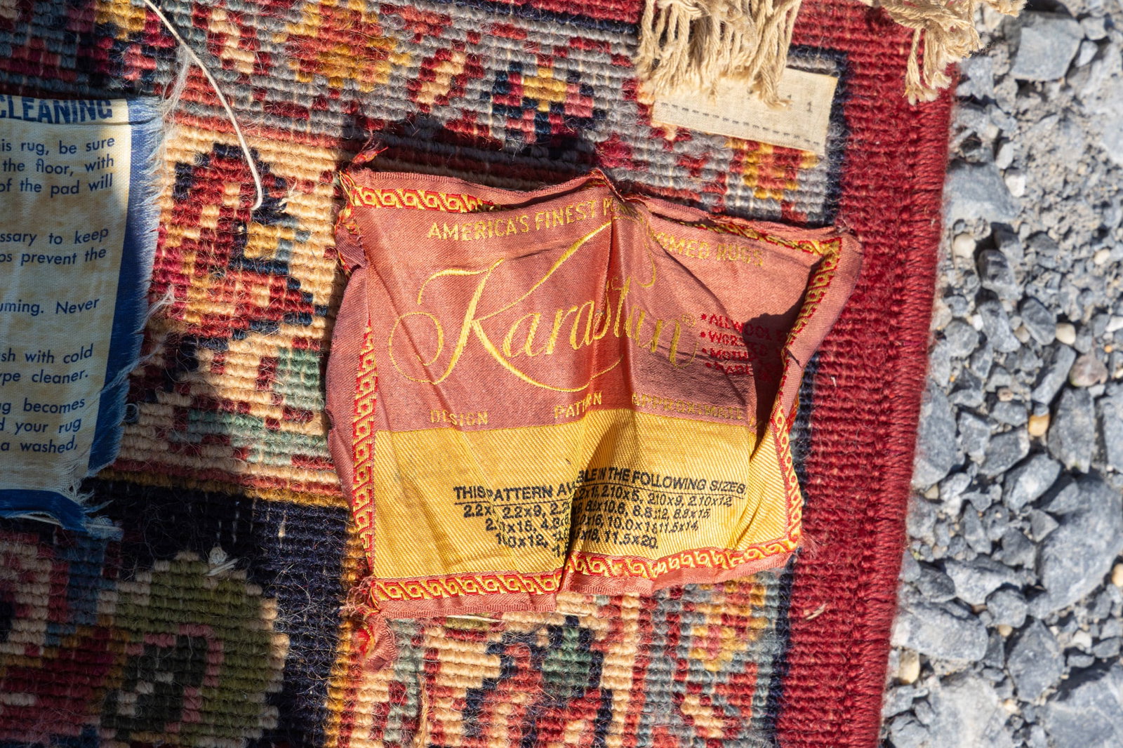 Large Karastan Red Oriental Area Rug - 7