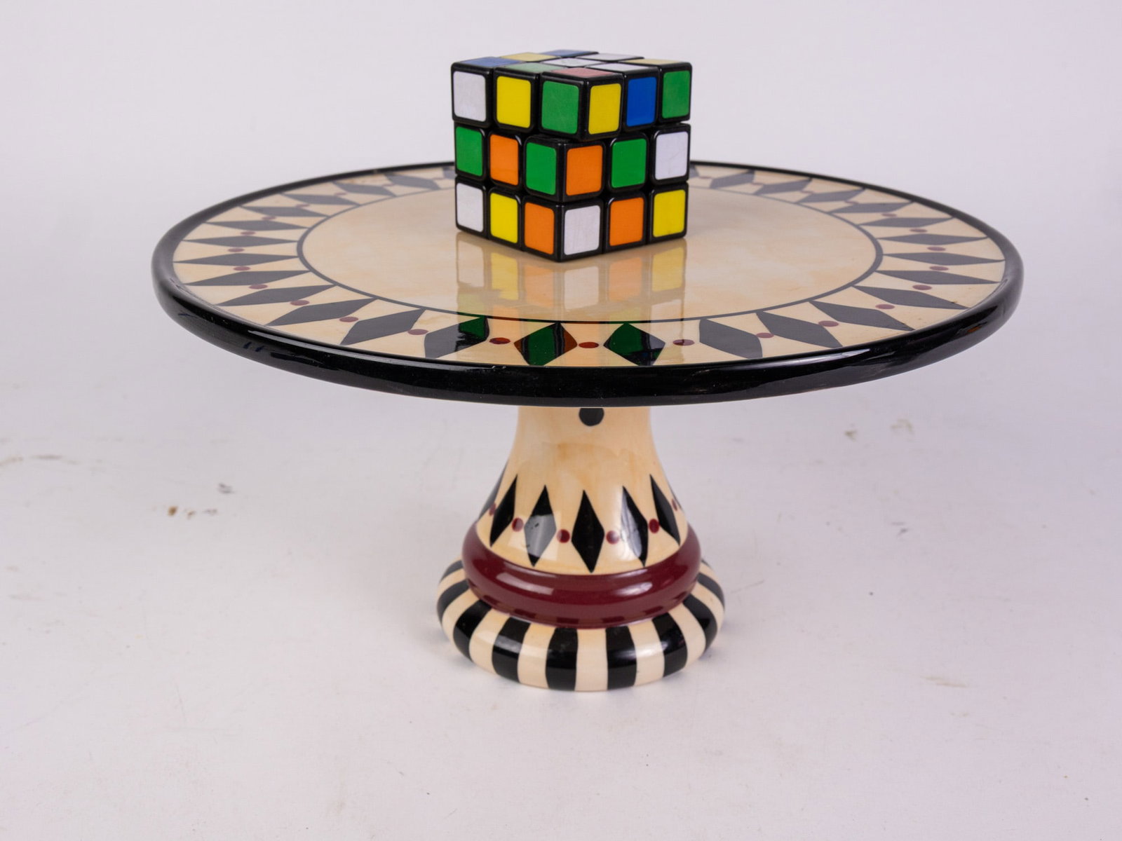Katherine's Collection Ceramic Cake Stand - 4