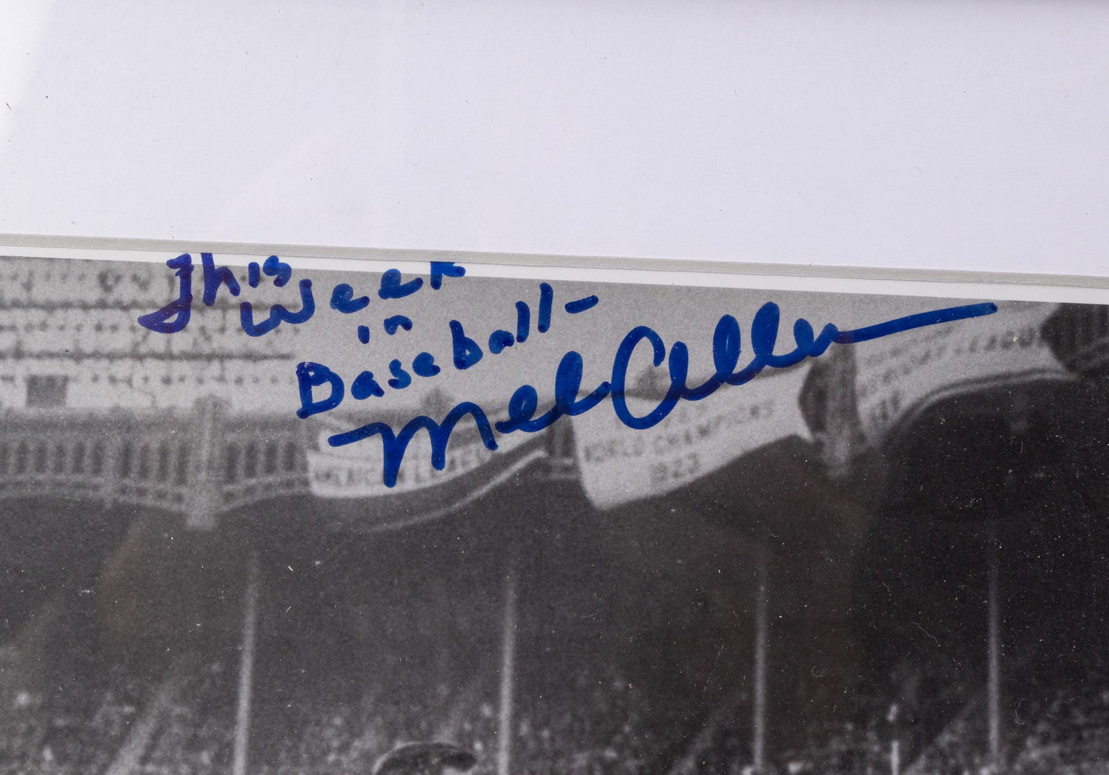 Mel Allen Autographed Photograph - 2