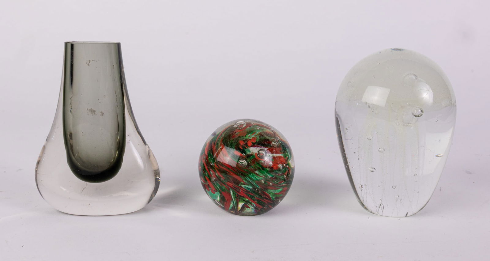 Decorative Art Glass Featuring Whitefriars Hambone Vase (1 of 9)