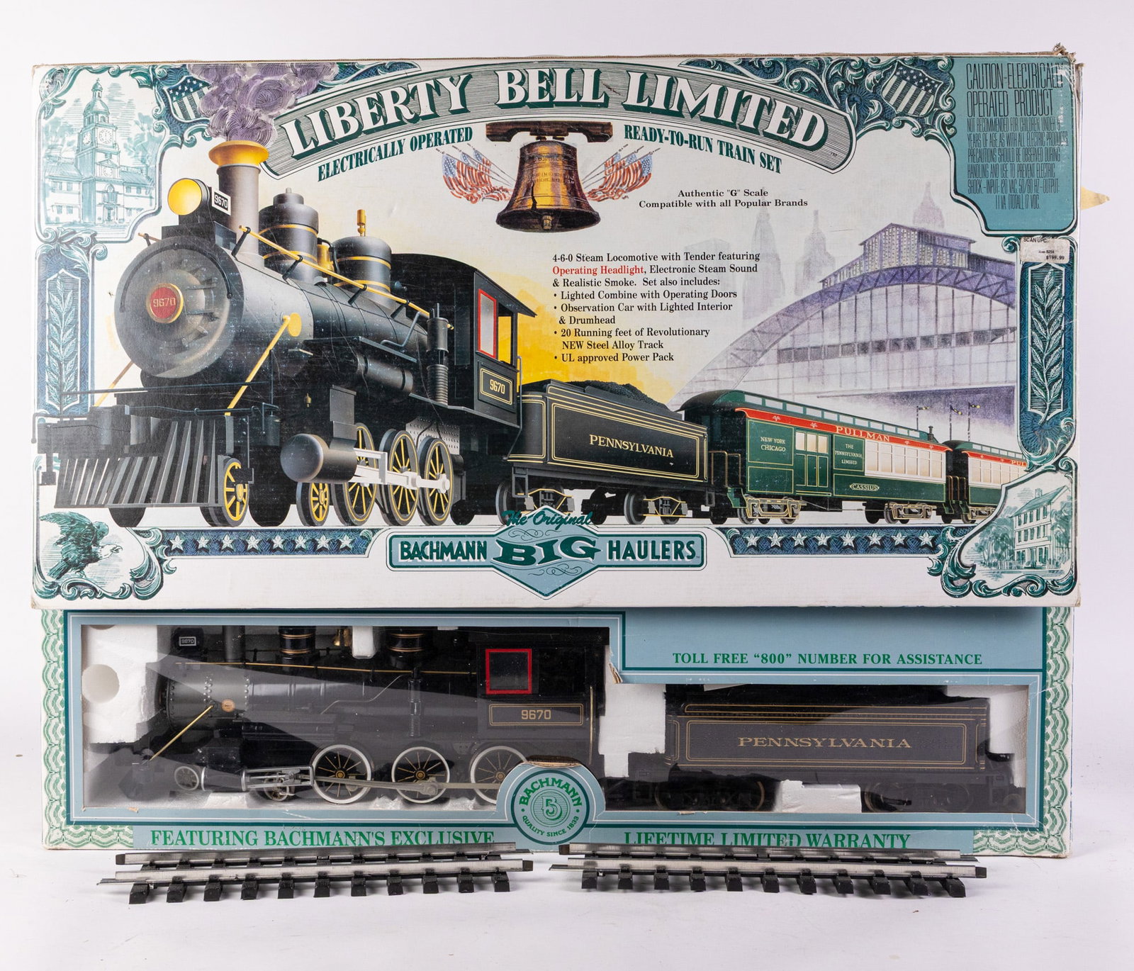 Bachmann Big Haulers Liberty Bell LImited Train Set IOB (1 of 6)