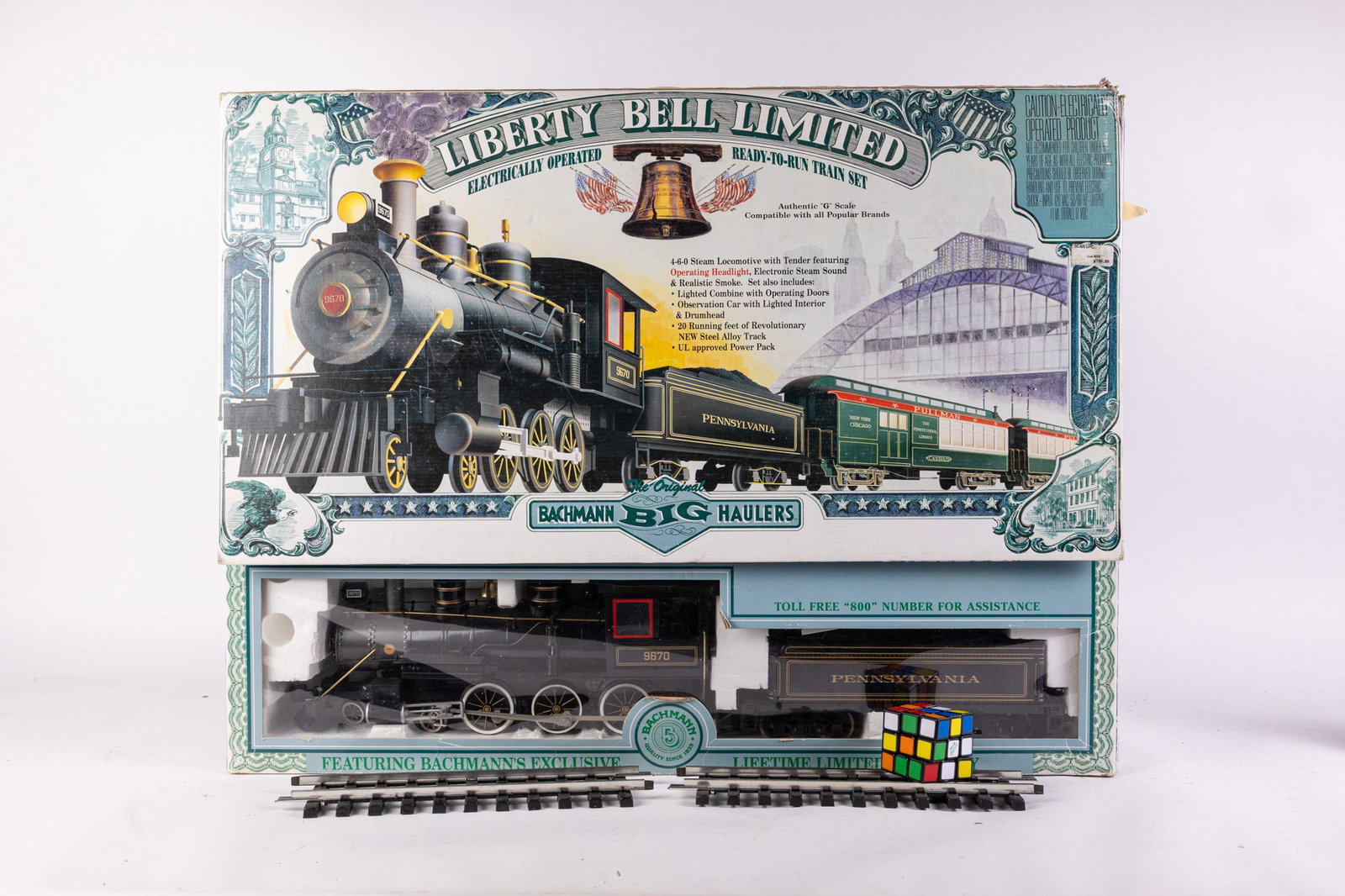 Bachmann Big Haulers Liberty Bell LImited Train Set IOB - 2