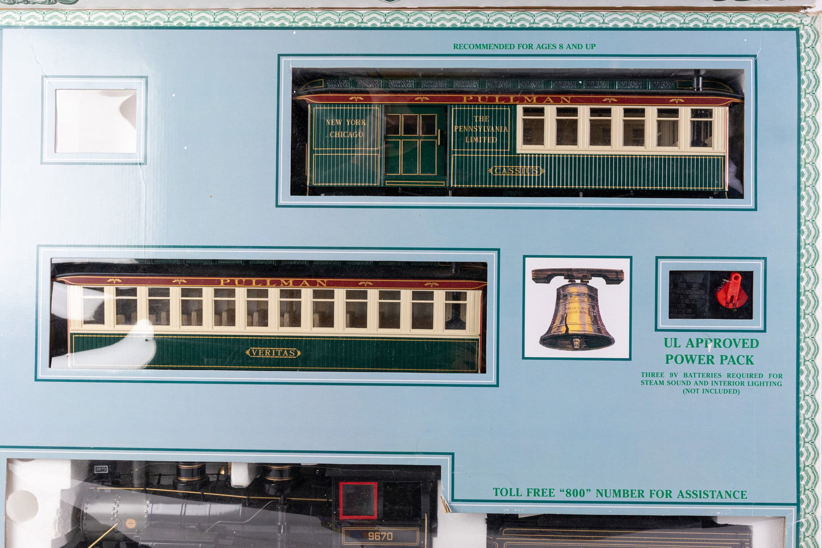 Bachmann Big Haulers Liberty Bell LImited Train Set IOB - 3
