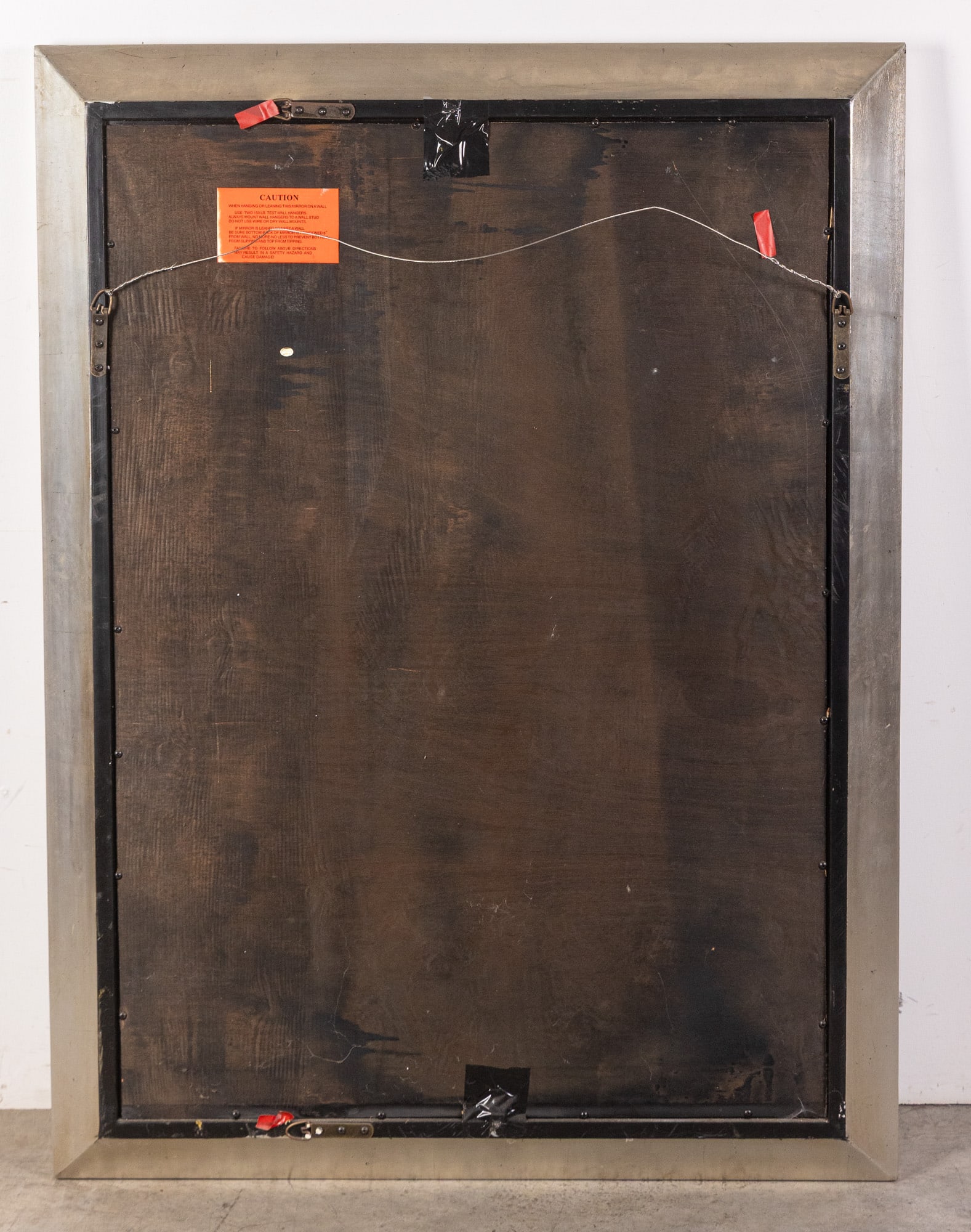 Large Contemporary Wall Mounted Mirror - 4