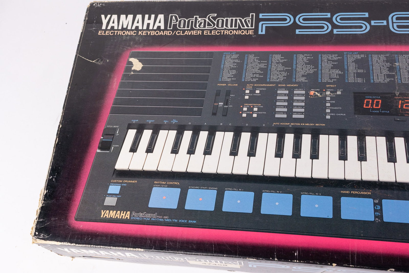 Yamaha PSS-680 Keyboard IOB - 3