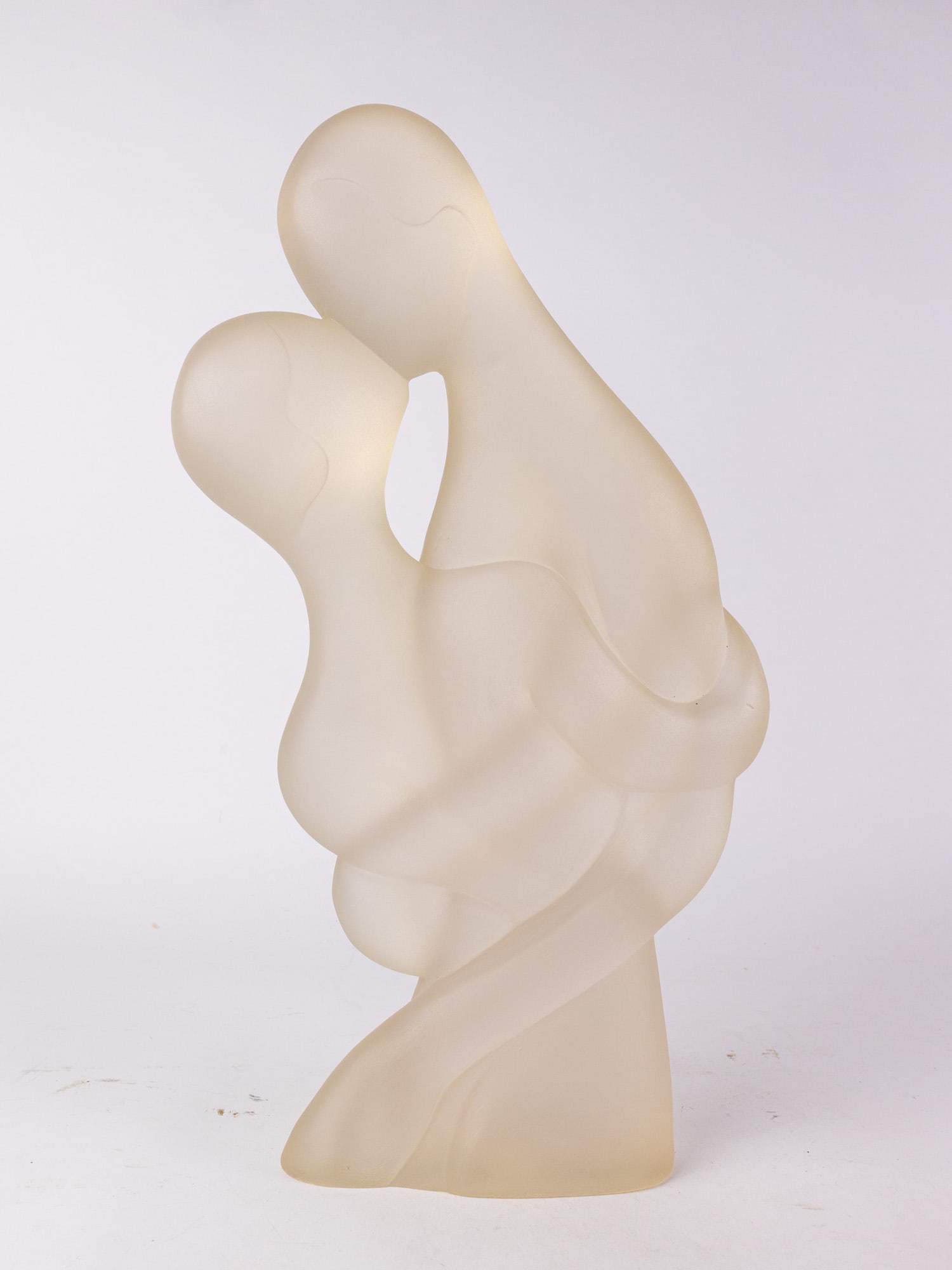 Mirage Ltd. "Together" Frosted Acrylic Sculpture: Mirage Ltd. "Together" Frosted Acrylic Sculpture Size 22" H Literature Brooks Auction – Online Auction Terms & Conditions ——————————&#